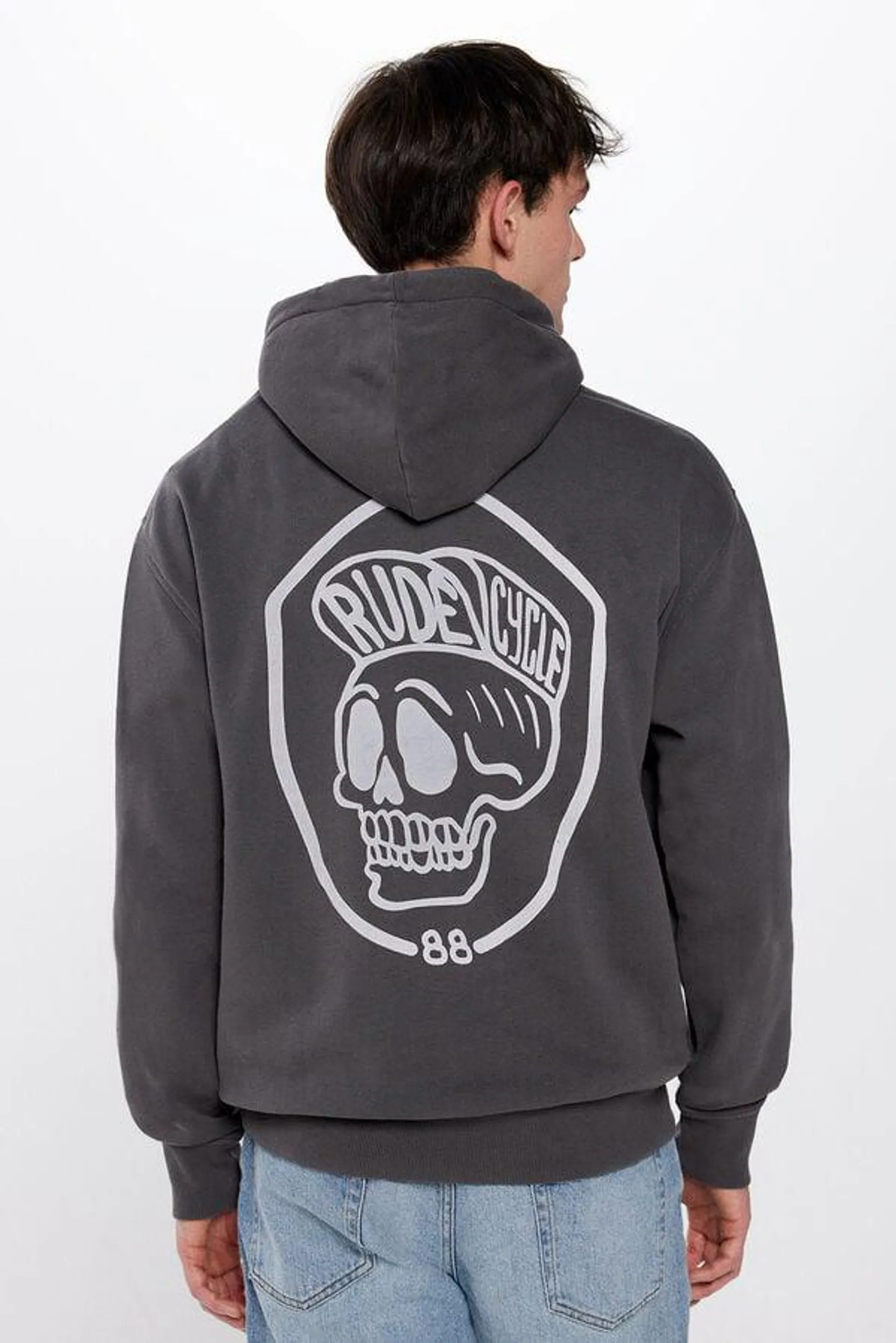 Sudadera capucha calavera