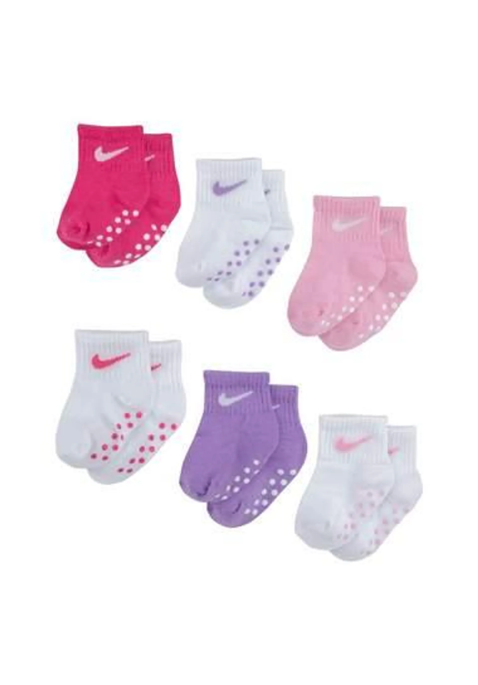 Nike Sportswear ABS-sokken POP COLOR GRIPPER INFANT/TODDLER AN (set, 6 paar)