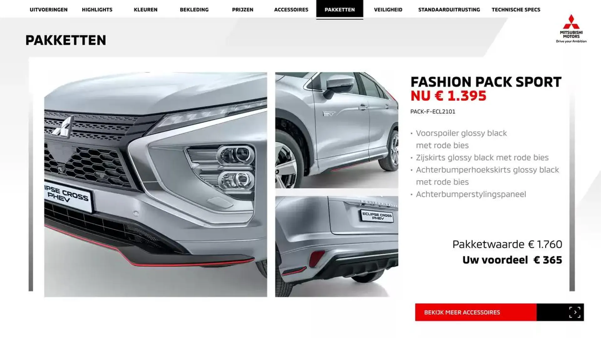 Mitsubishi Eclipse Cross Phev van 25 december tot 25 december 2025 - Folder pagina 13