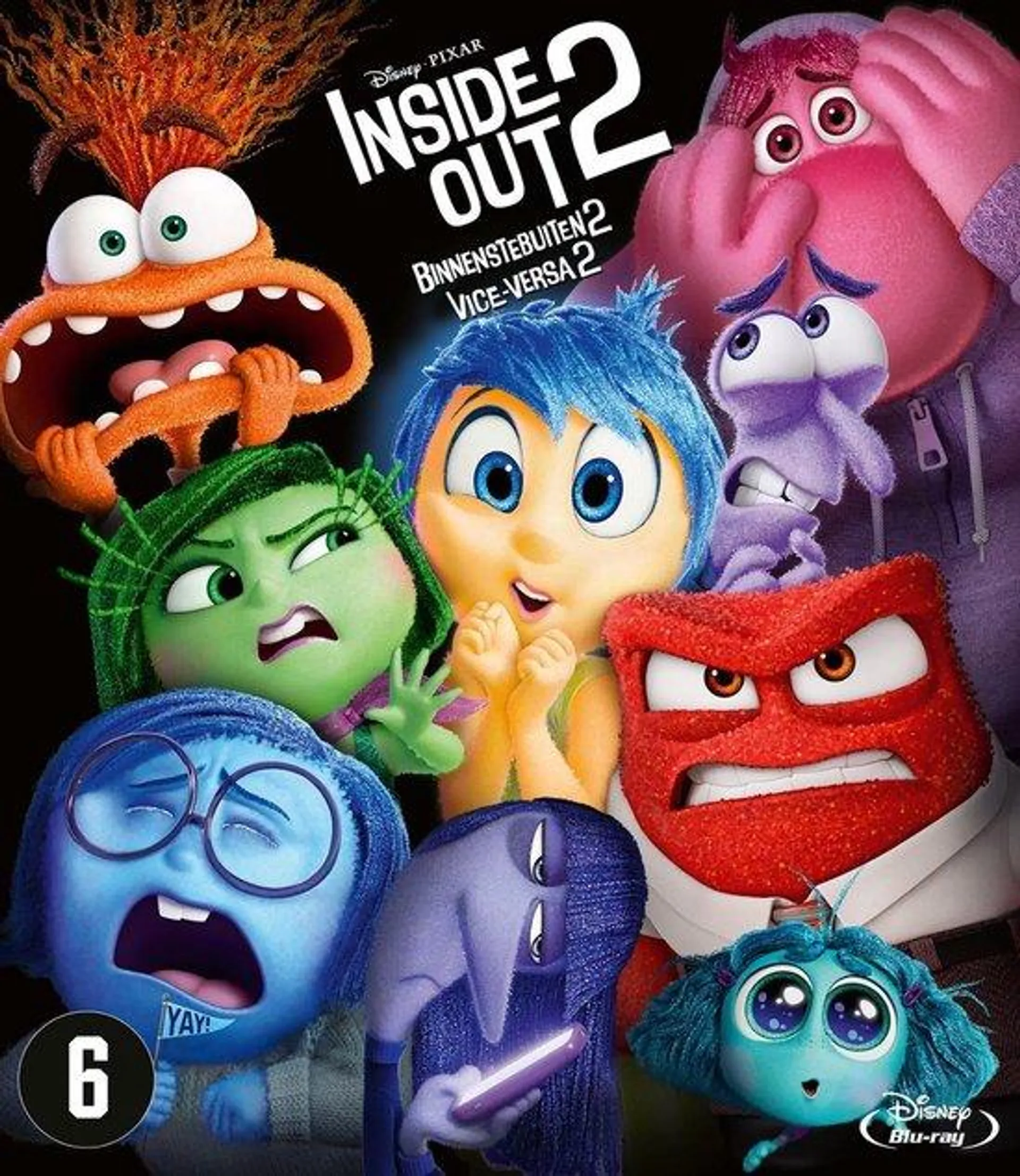 Inside Out 2 (Binnenstebuiten 2) (Blu-ray)