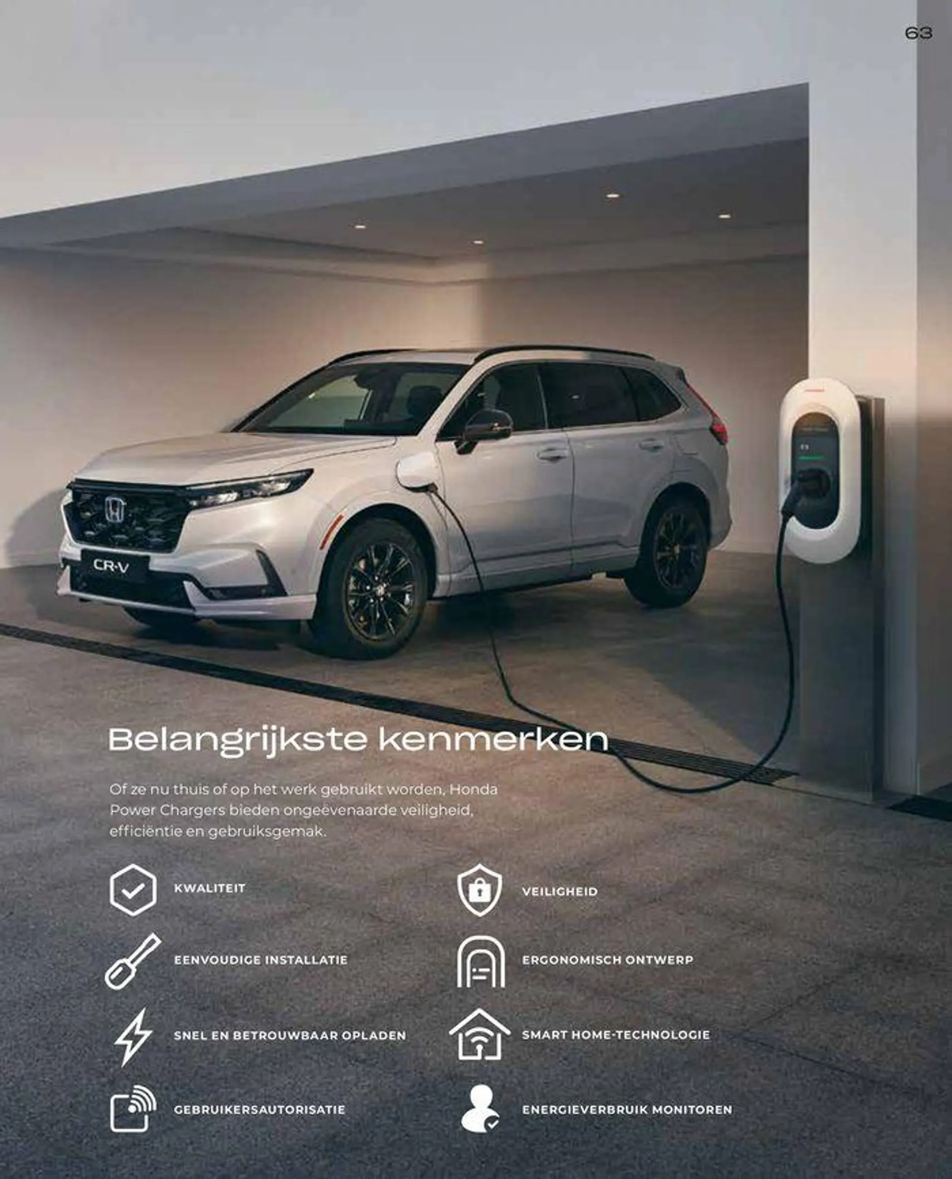 Honda CR-V e:HEV &amp; e:PHEV — Brochure van 28 juni tot 12 juli 2024 - Folder pagina 63