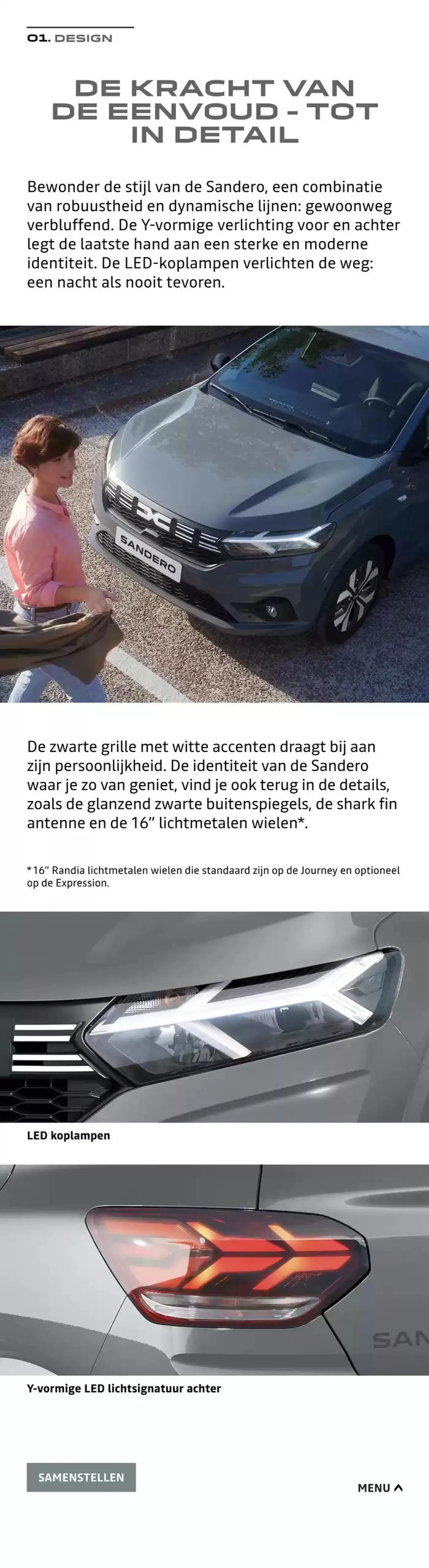  Dacia Sandero van 28 november tot 30 juni 2025 - Folder pagina 4