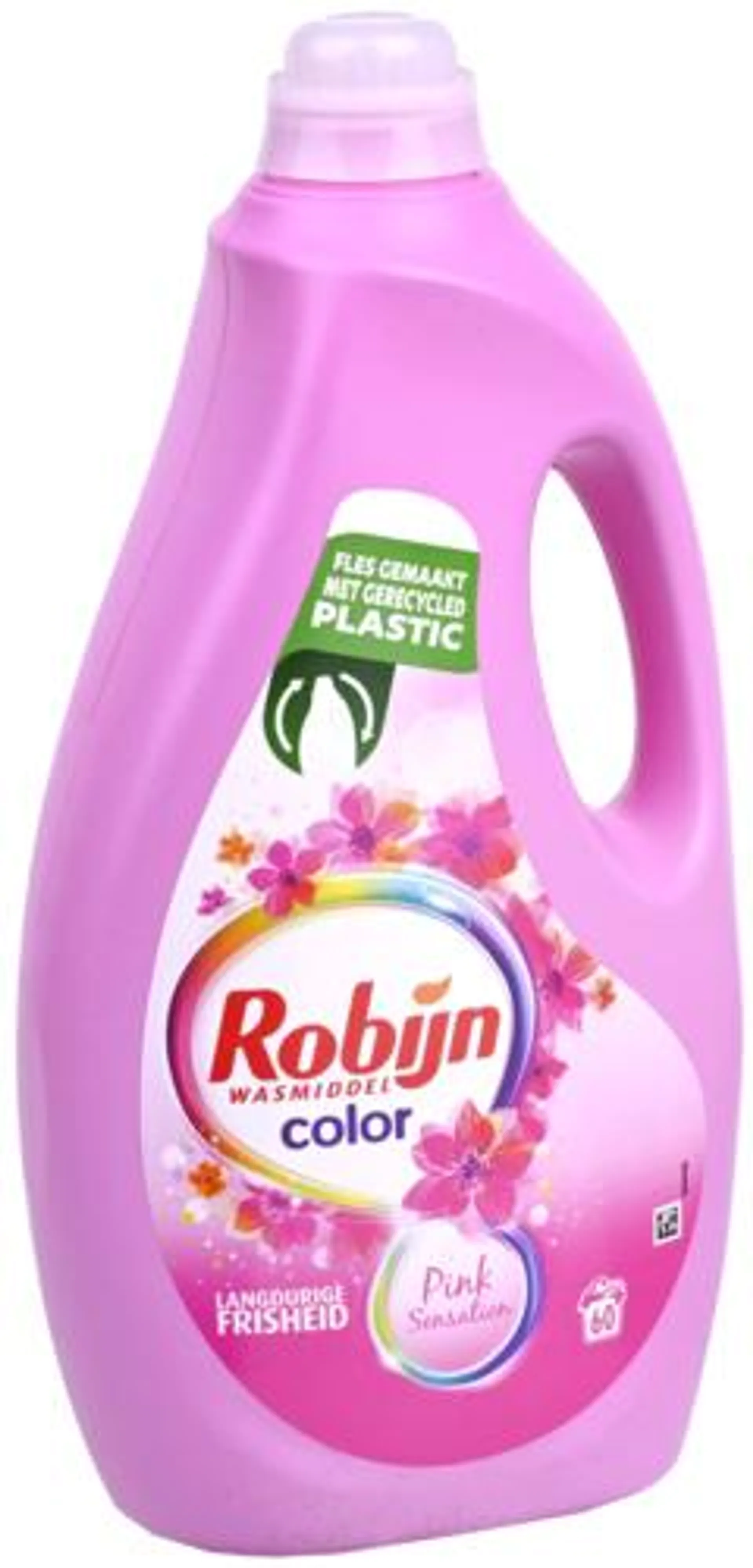 Robijn Vloeibaar Wasmiddel Color Pink Sensation 3L