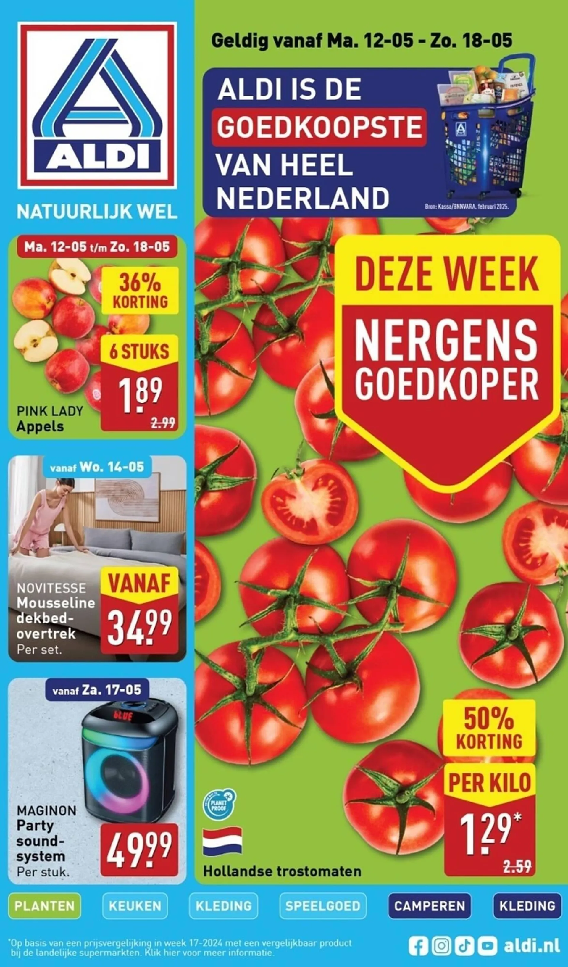 ALDI folder van 12 mei tot 18 mei 2025 - Folder pagina 1