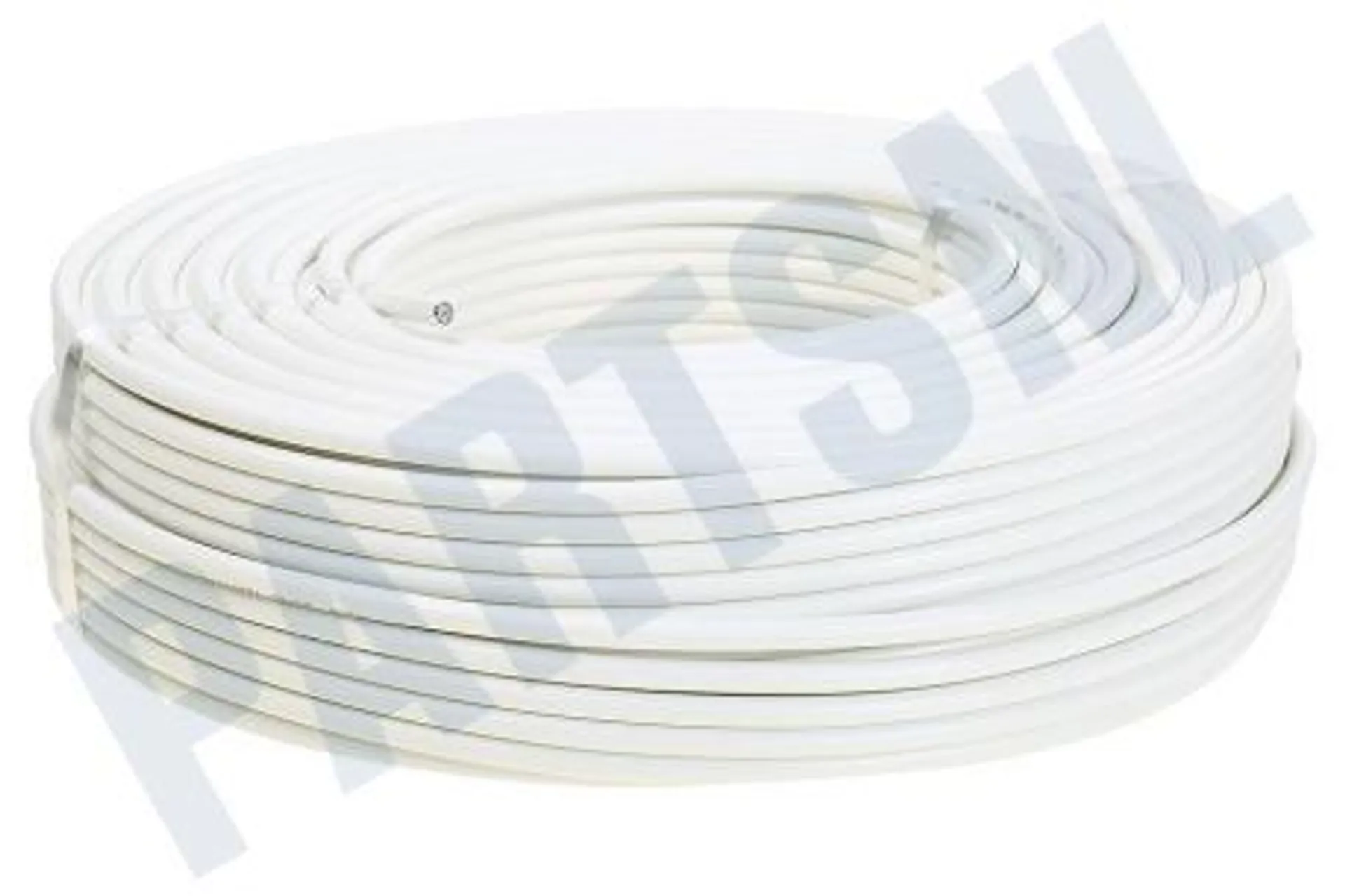 KOKA 799 Eca/100 White Coaxkabel wit 100 meter