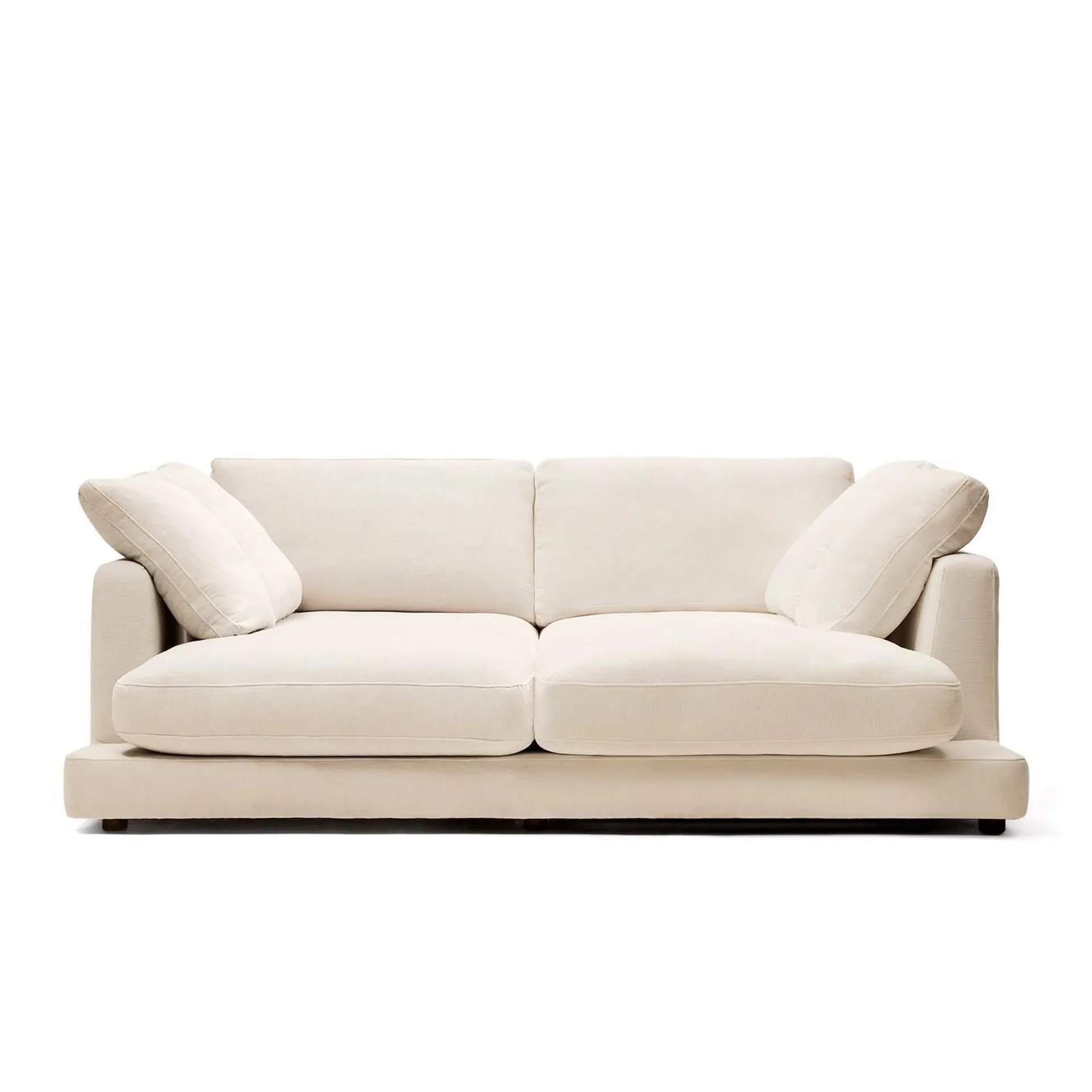 Kave Home - Gala 3-zitsbank in beige 210 cm