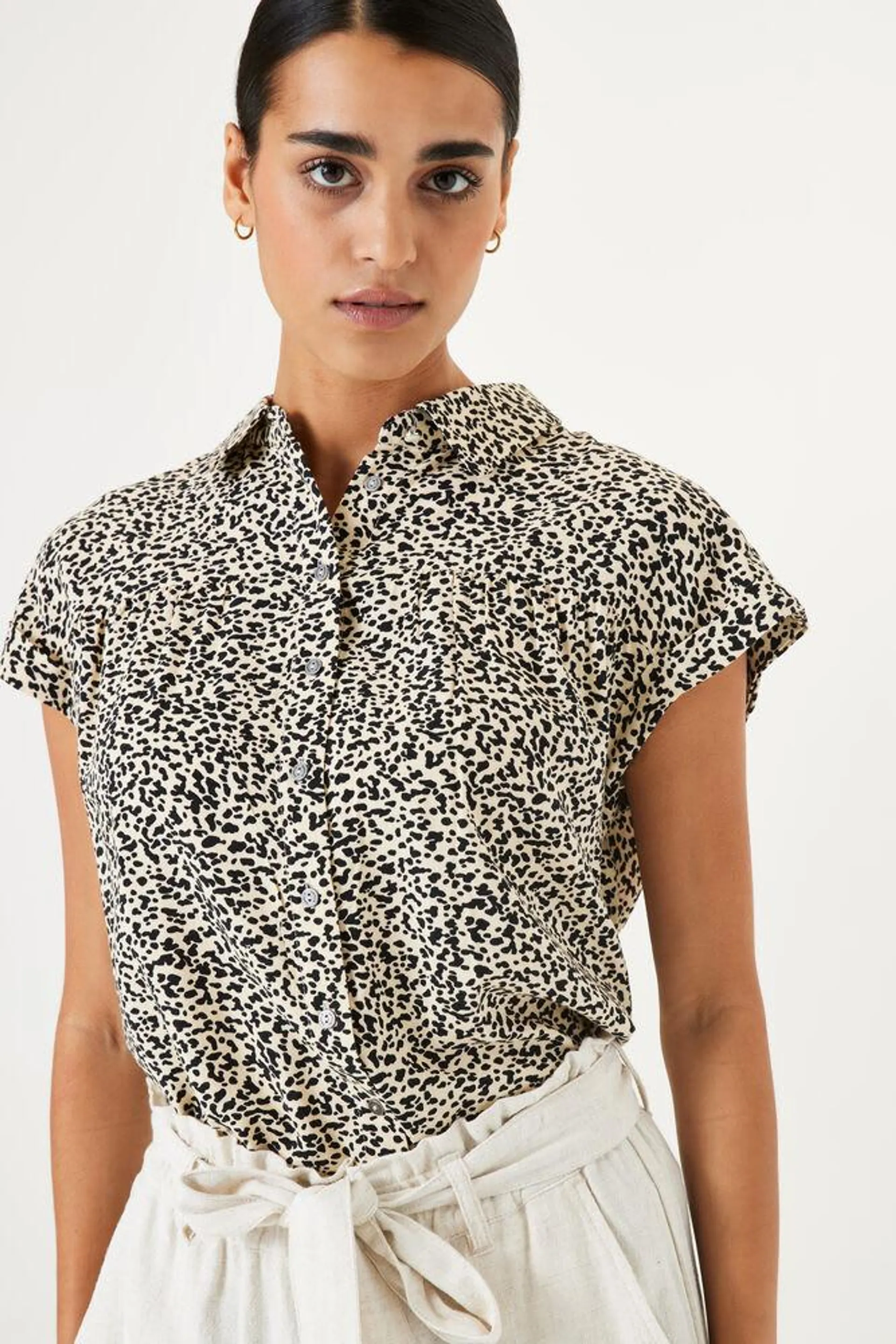 garcia blouse met print