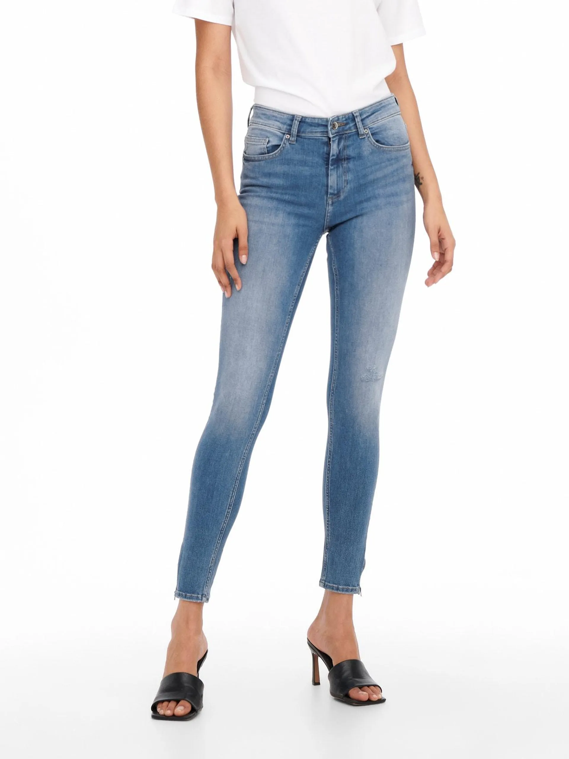 ONLBlush mid ankle Skinny jeans