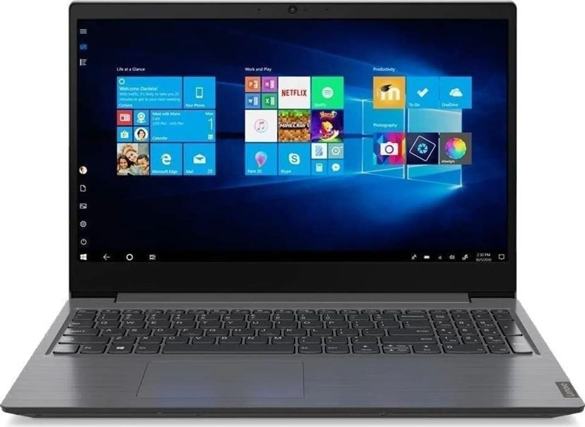 Lenovo Notebook | 15,6 Zoll FHD Display | Intel N4500 | 2 x 2.80 GHz | 8GB DDR4 RAM | 256GB SSD | Intel Grafik | Windows 11