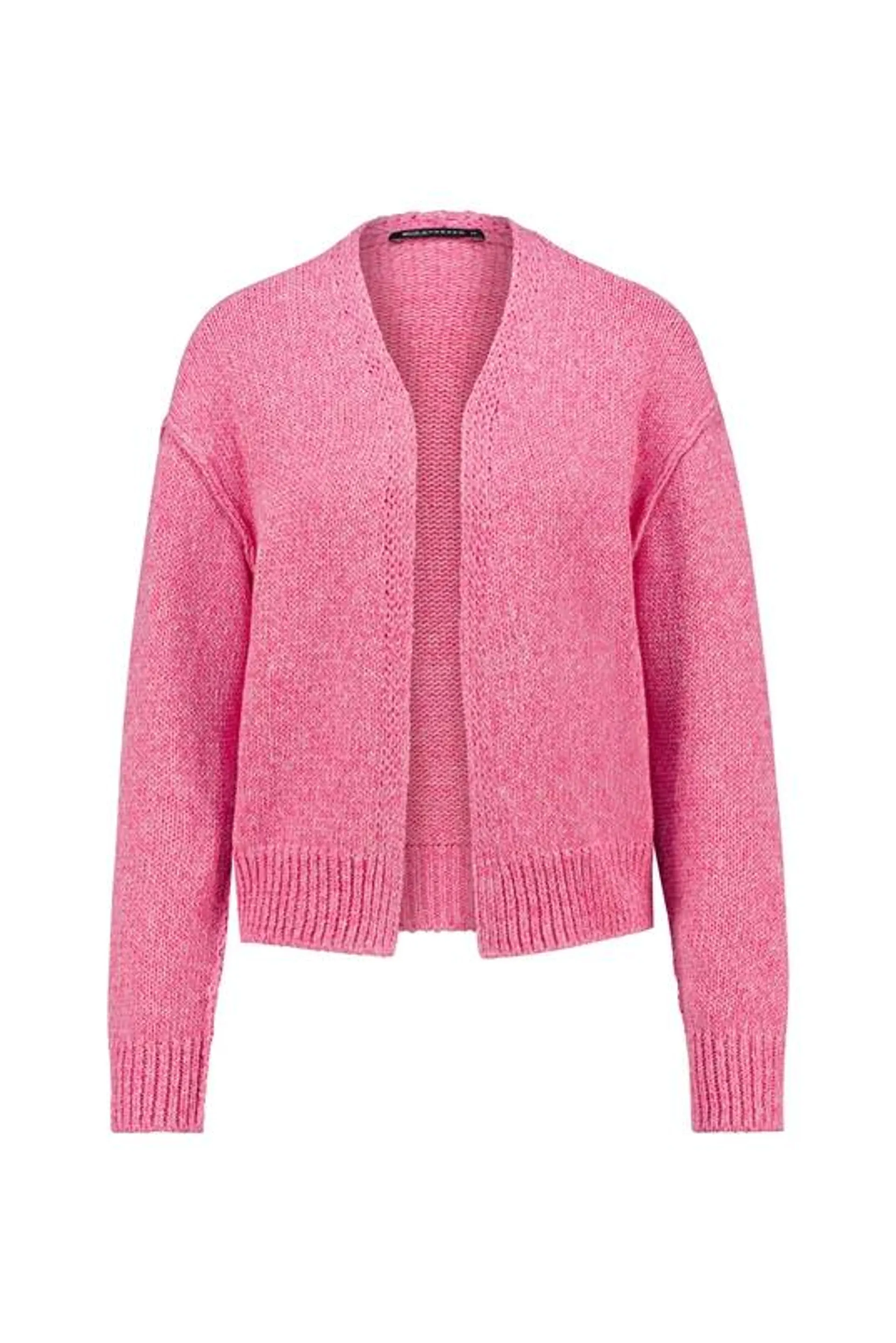 Kort gemêleerd cardigan