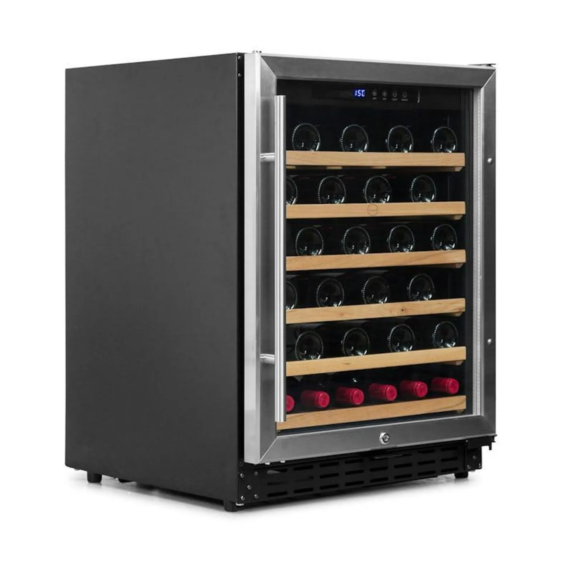 VINOBOX- wijnkelder, wijnkelder V50 1T Inox