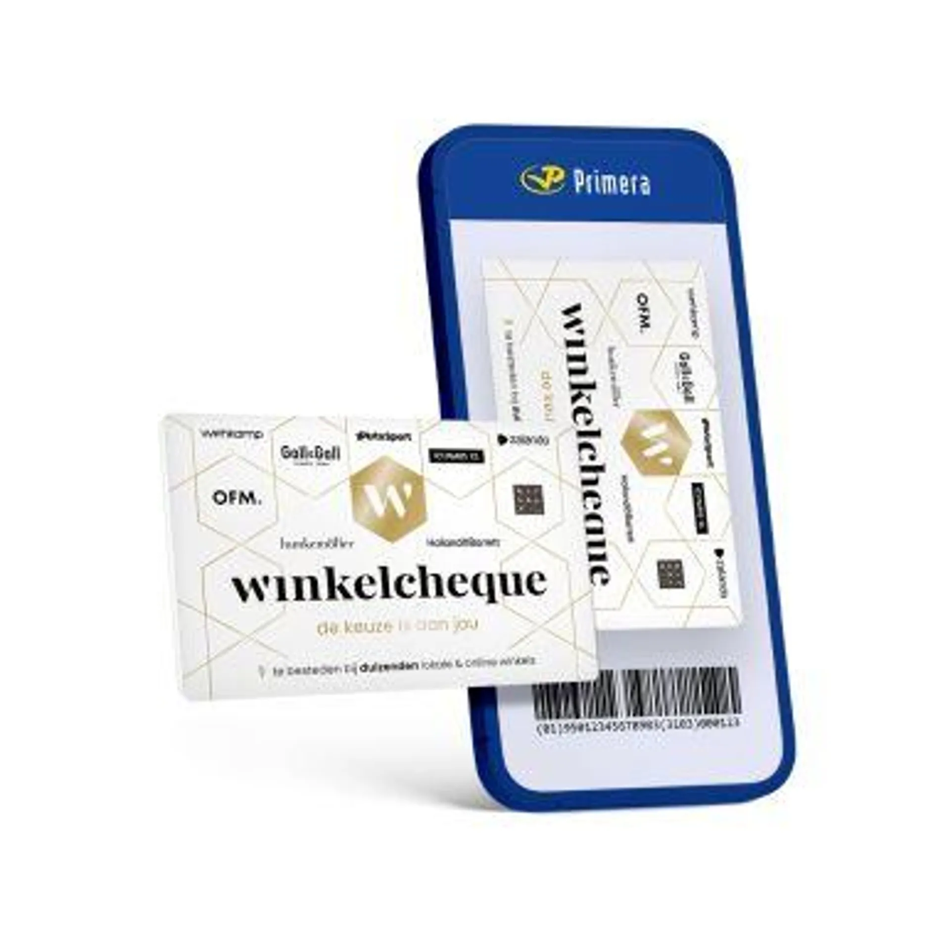 De Winkelcheque cadeaukaart