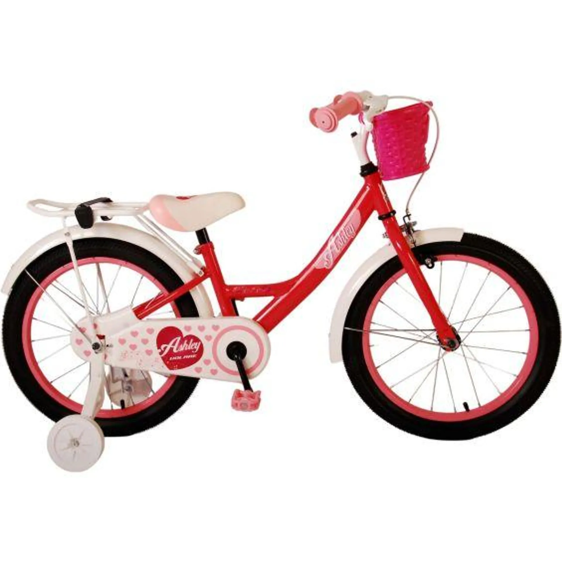 Volare Kinderfiets Ashley 18 inch Donkerroze