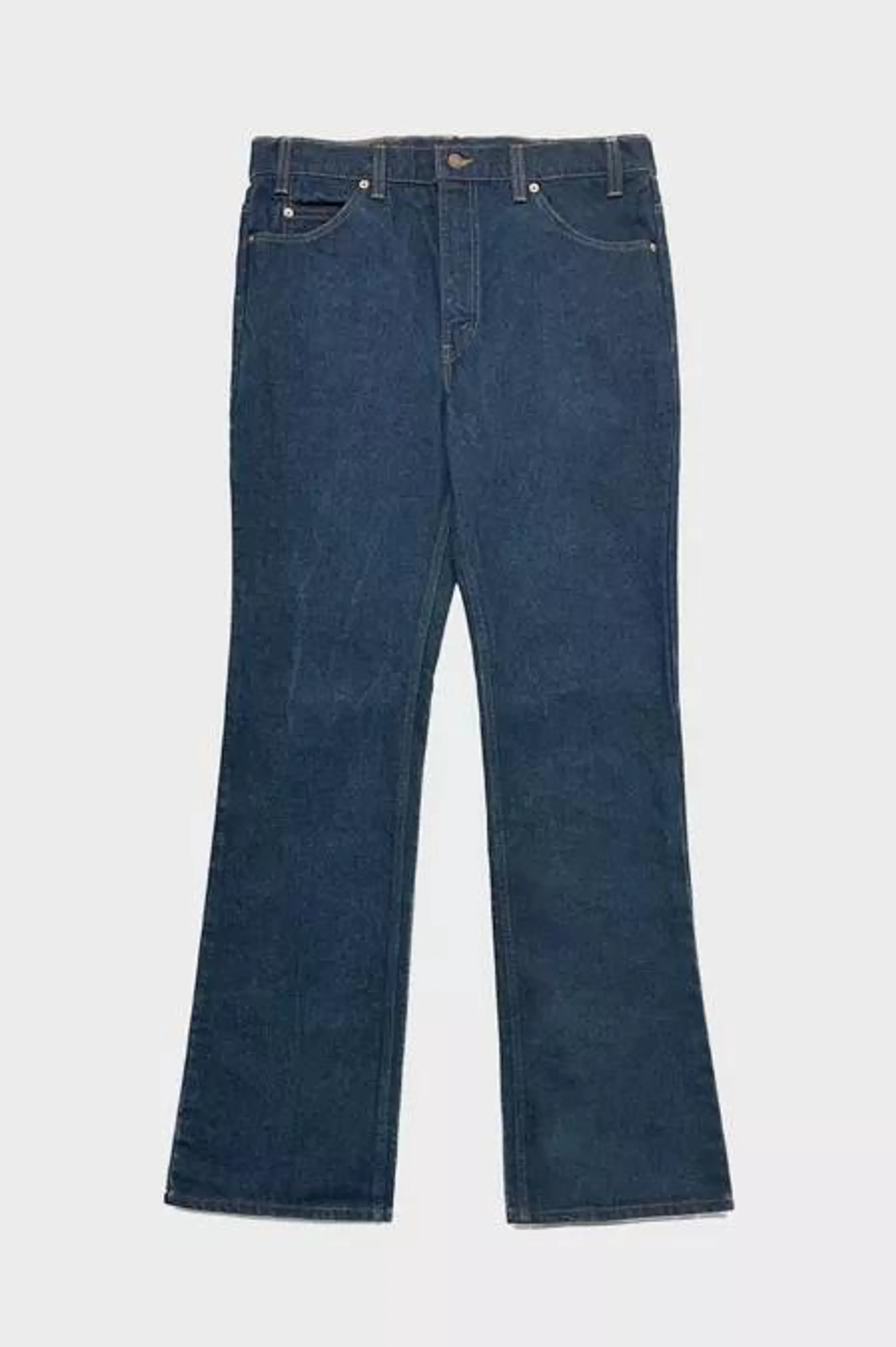 Vintage 1990’s Levi’s® USA Orange Tab 517 Western Boot Cut Denim Jeans