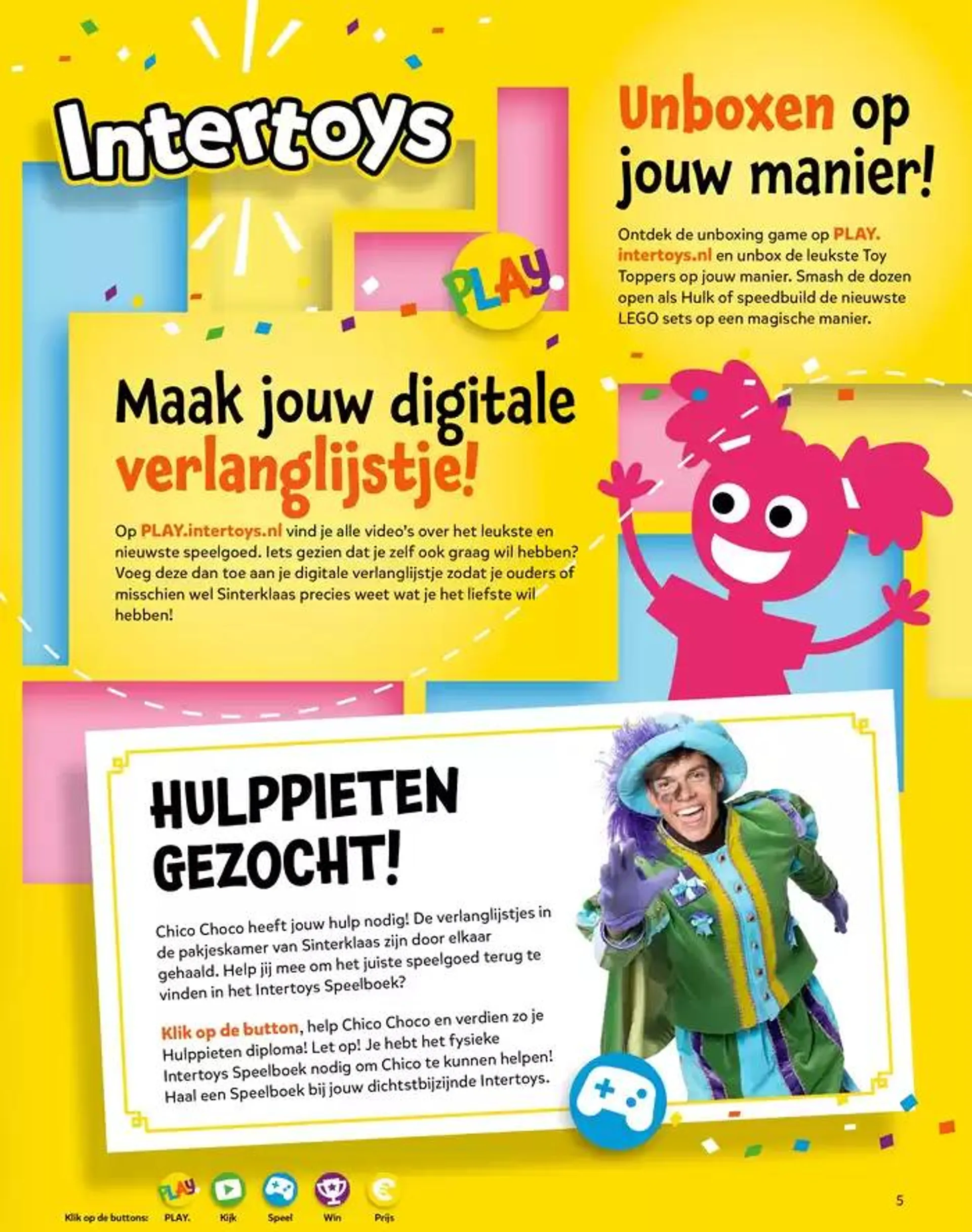 Intertoys Speelboek 2024 van 18 oktober tot 1 november 2024 - Folder pagina 5