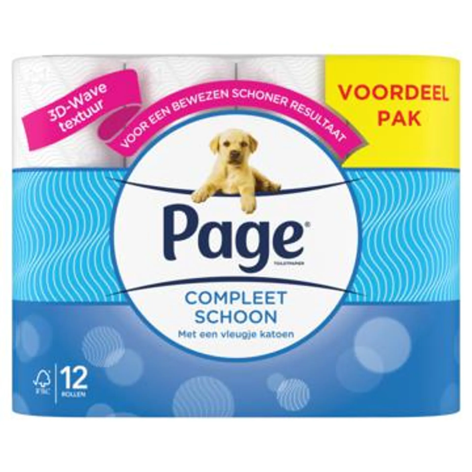 Page Compleet Schoon Toiletpapier 12-rollen