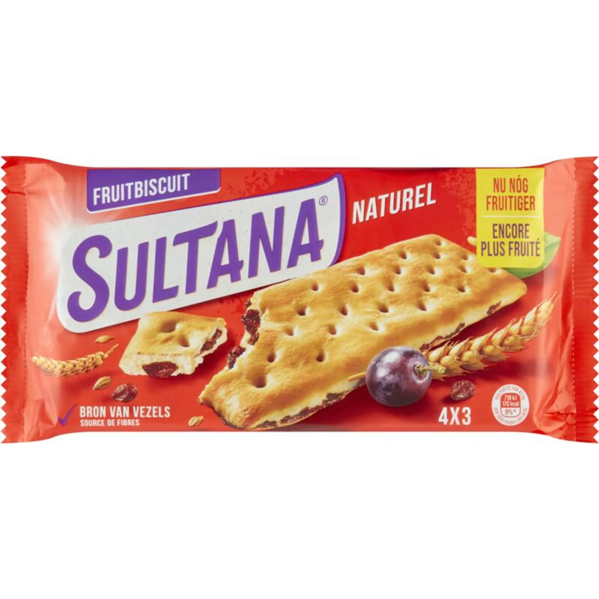 Sultana Fruitbiscuit naturel