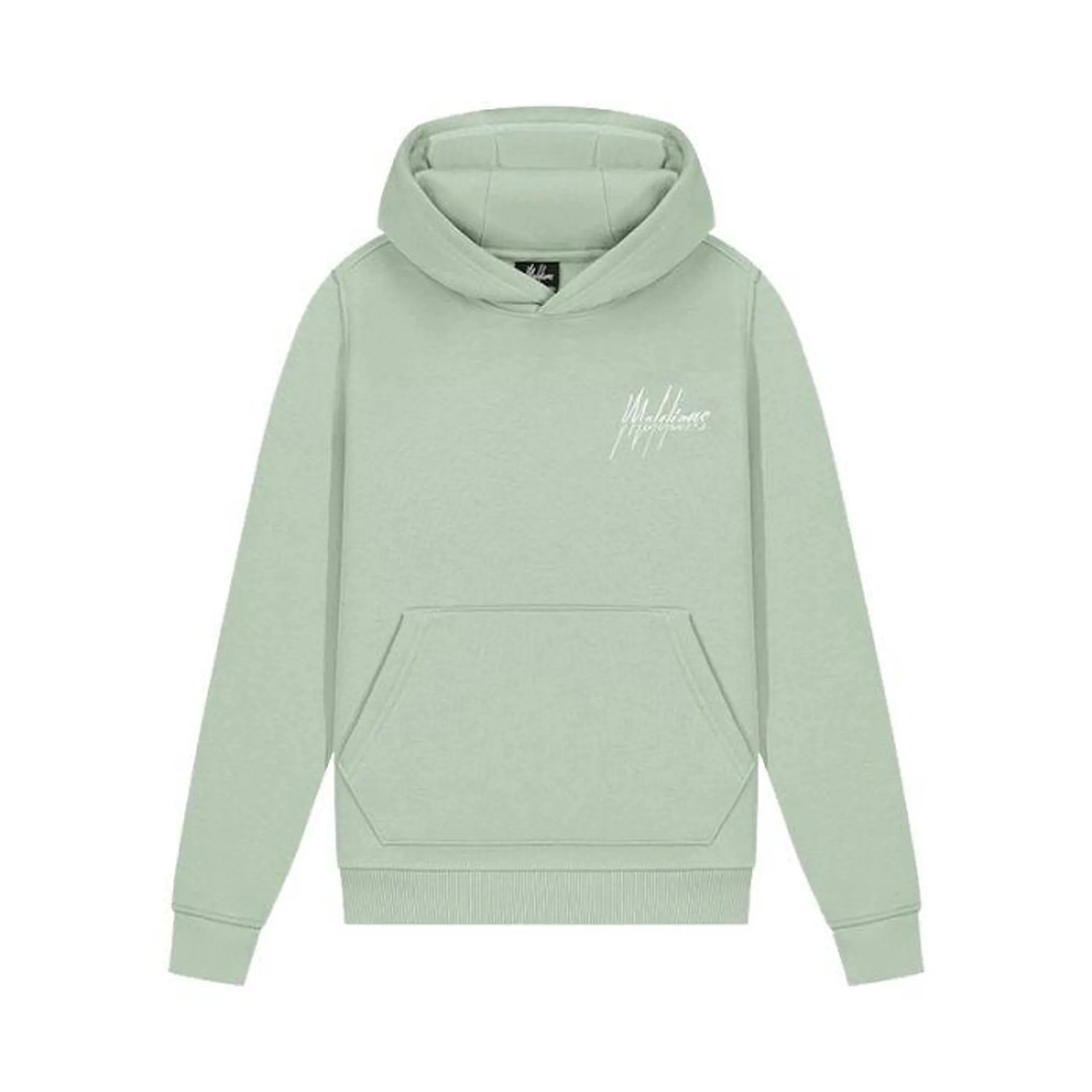 Split hoodie junior aqua grey mint