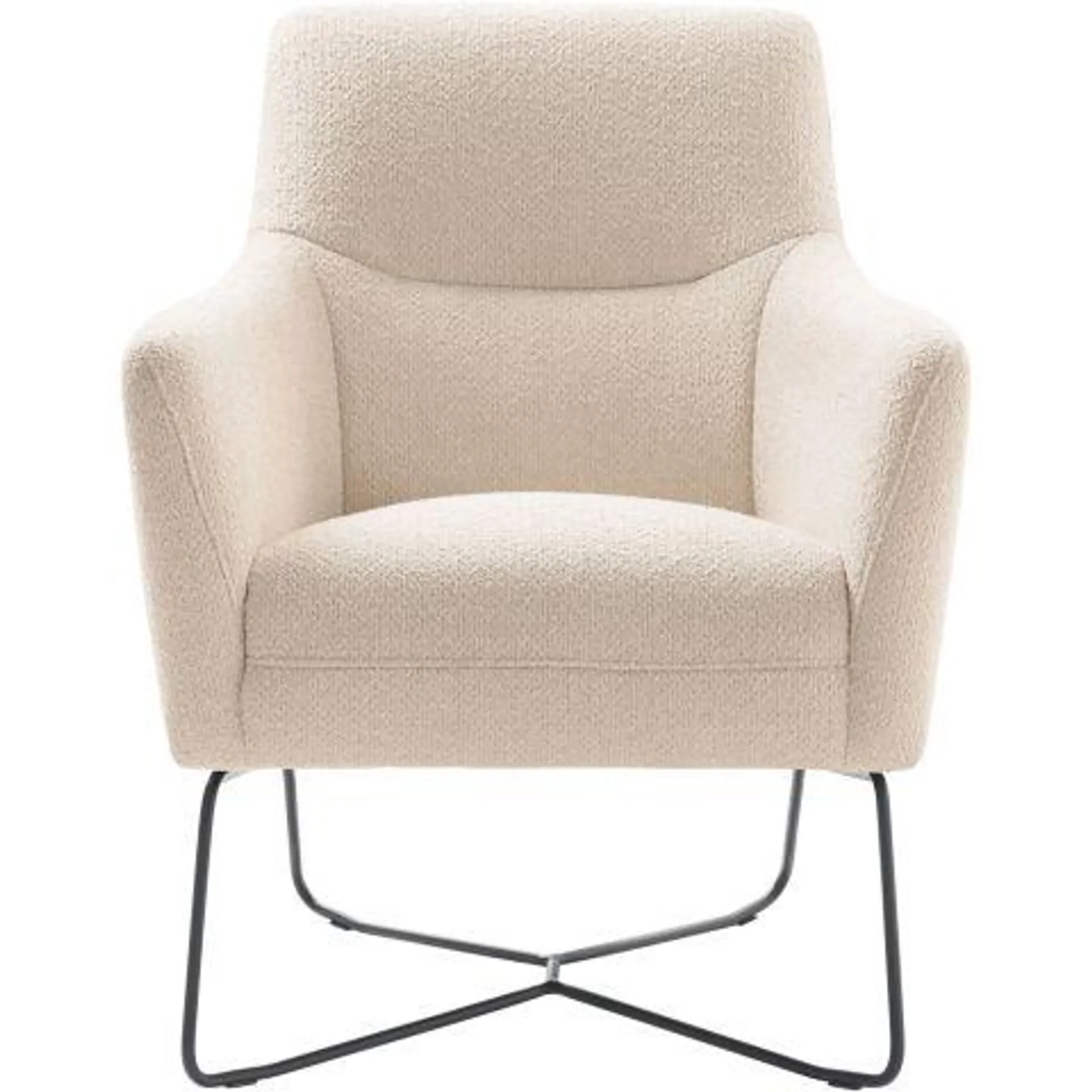 Fauteuil Duna ecru