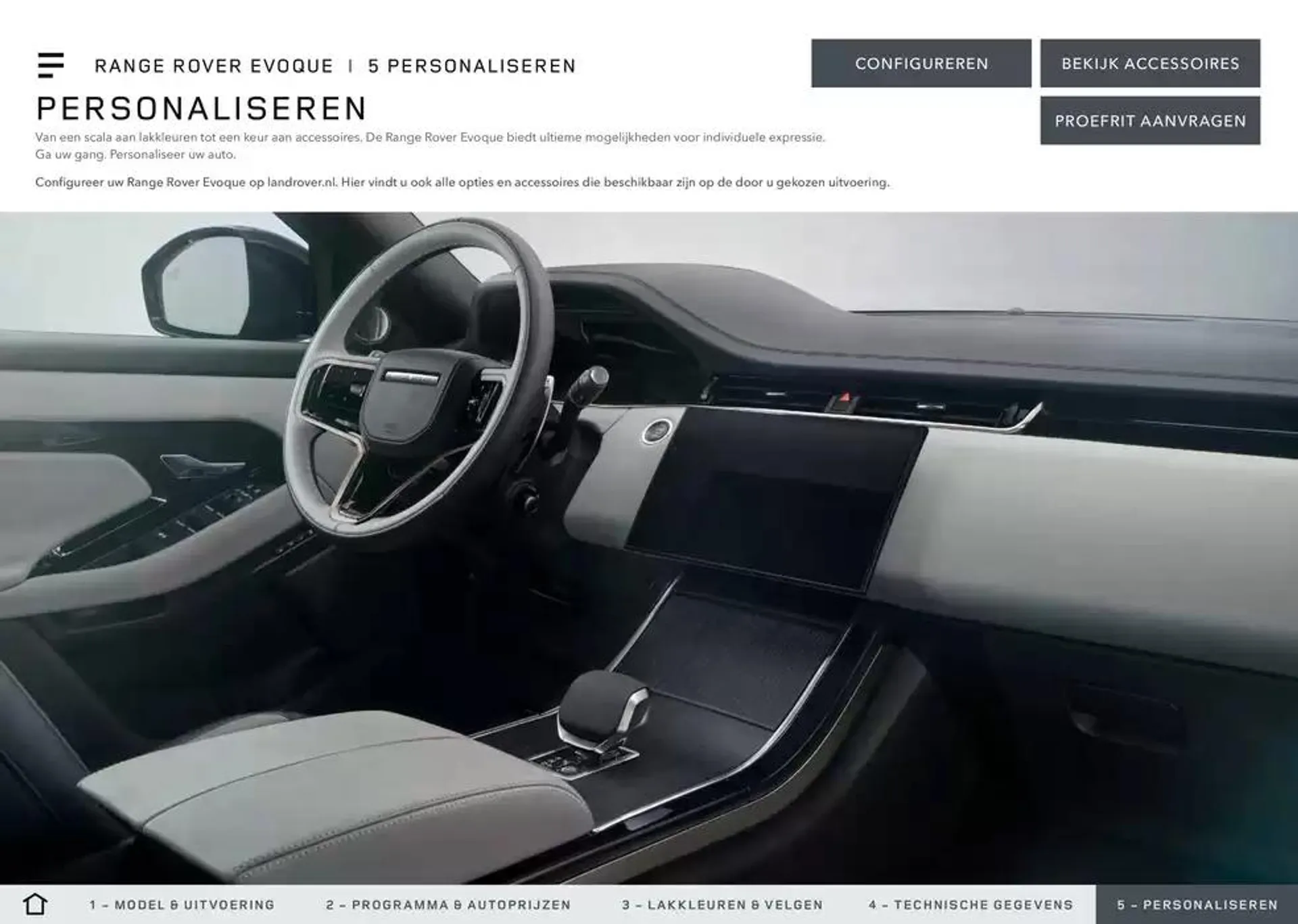 Range Rover Evoque van 20 november tot 30 juni 2025 - Folder pagina 14