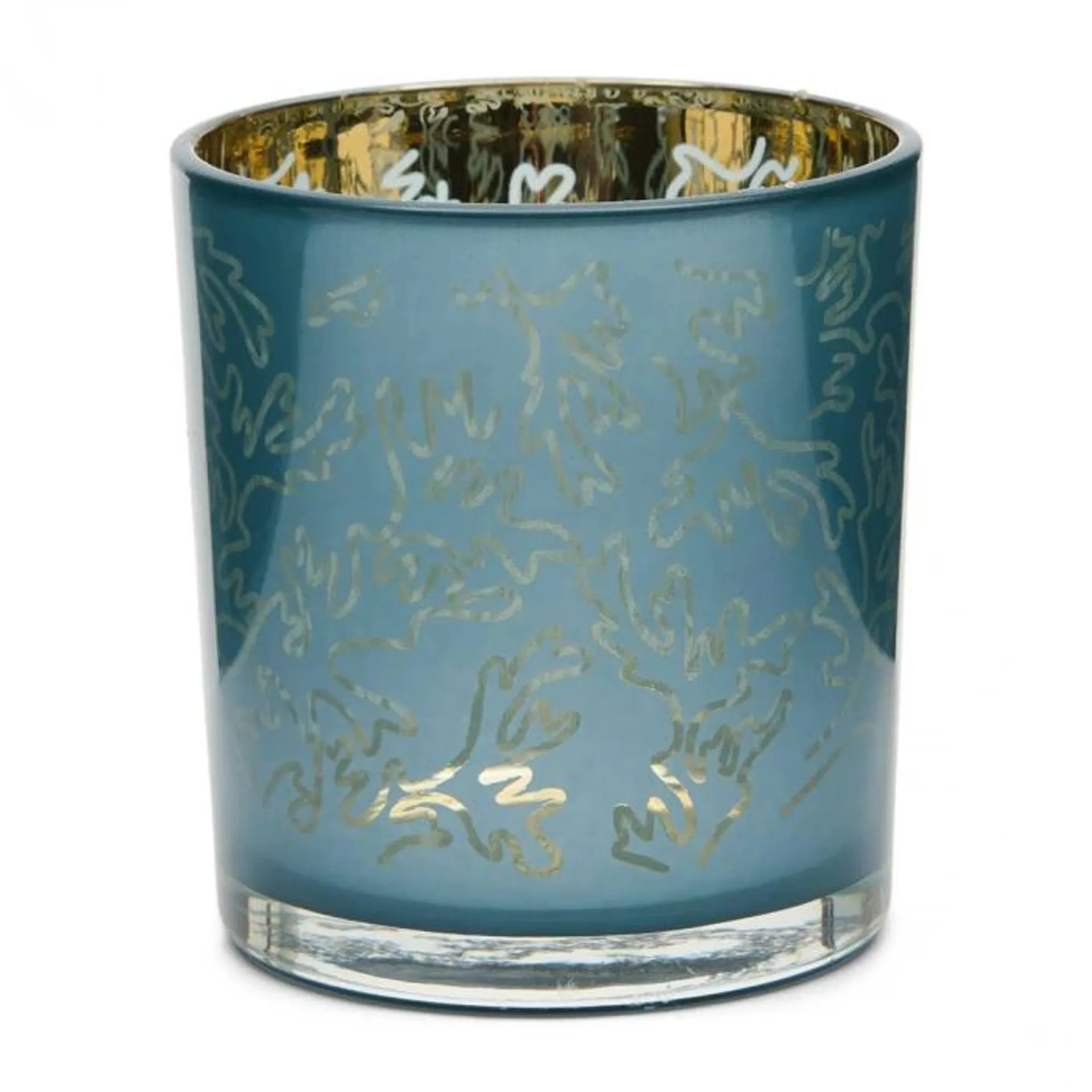 Waxinelichthouder Coral, Blauw