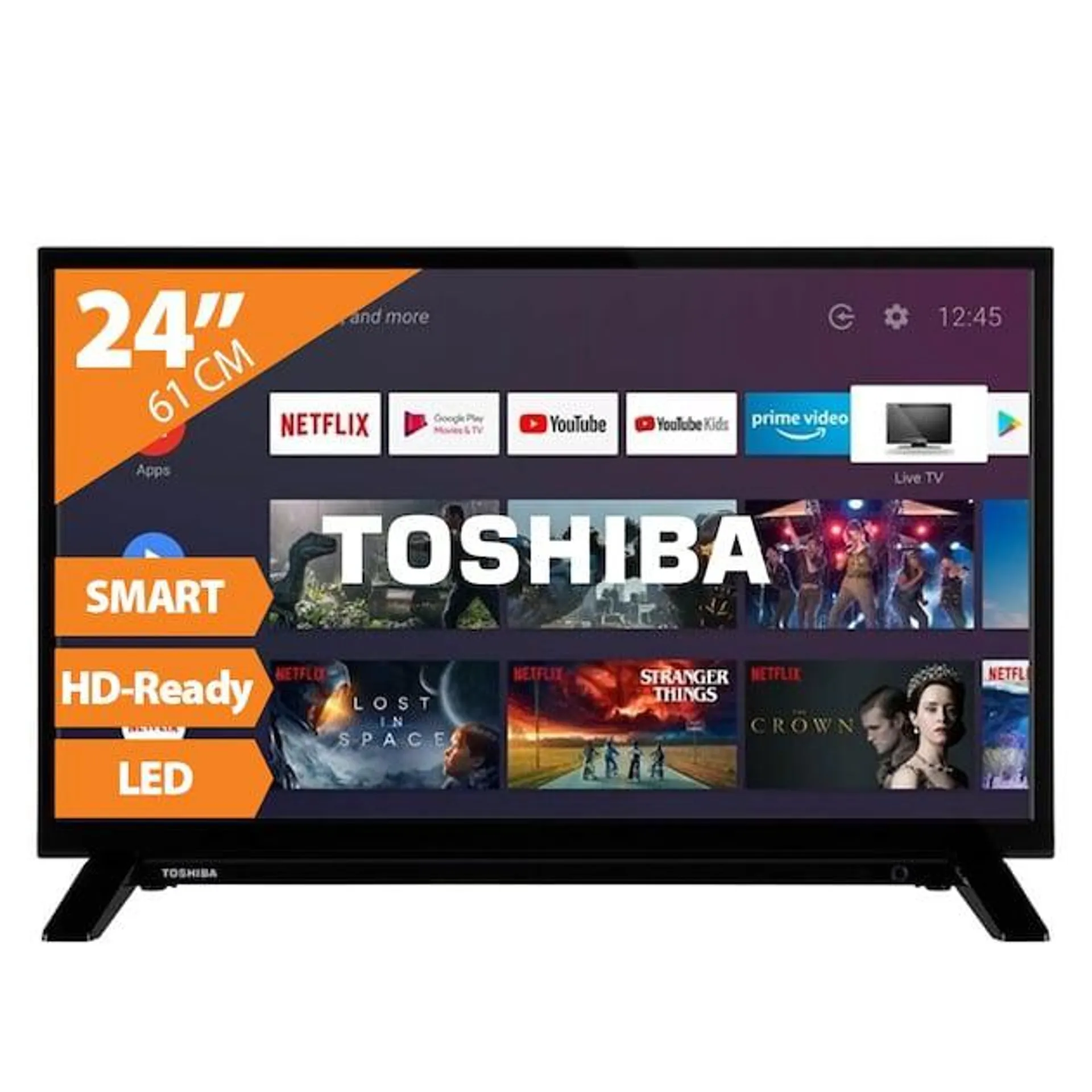 Toshiba 24WA2063DG Zwart