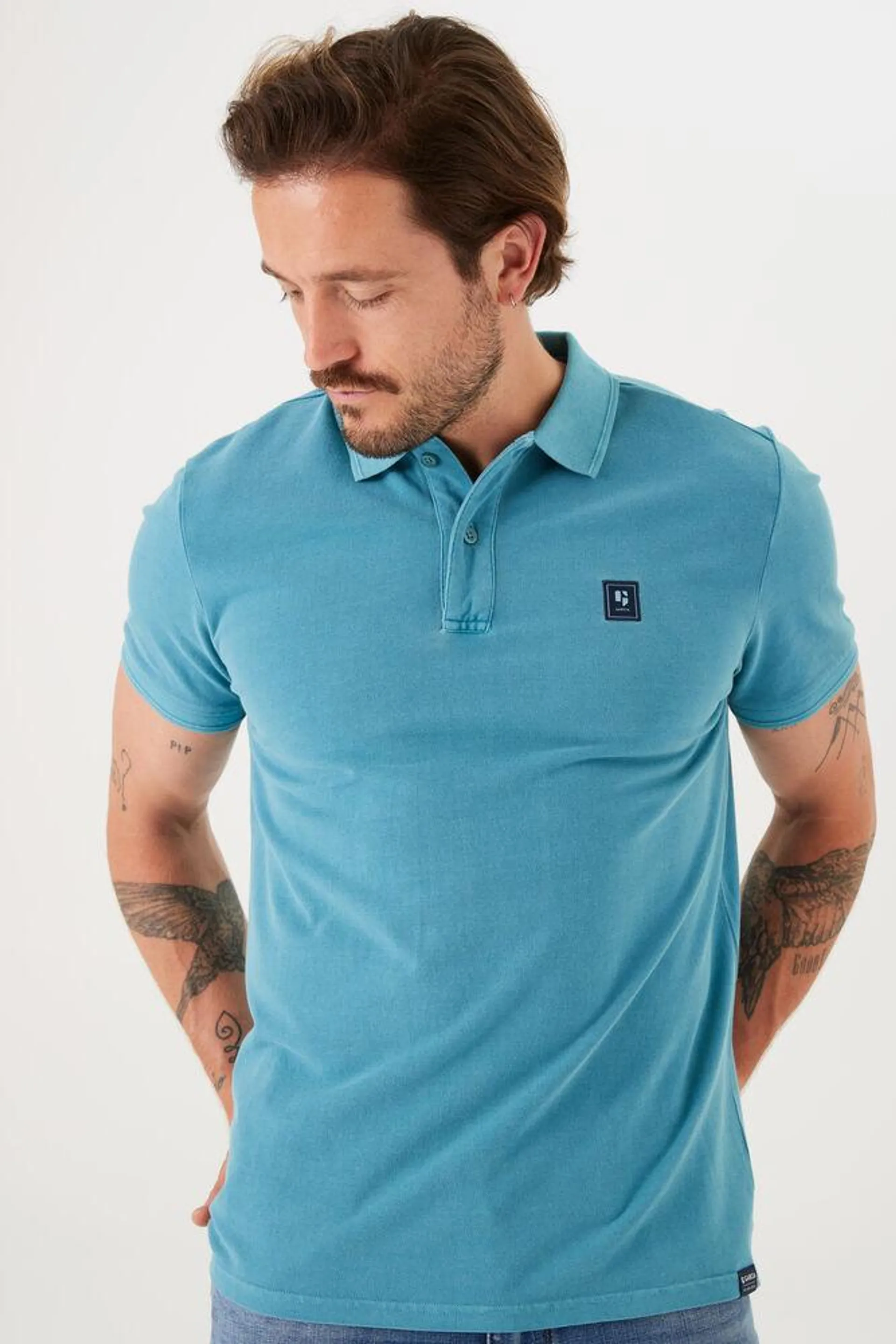 garcia polo blauw