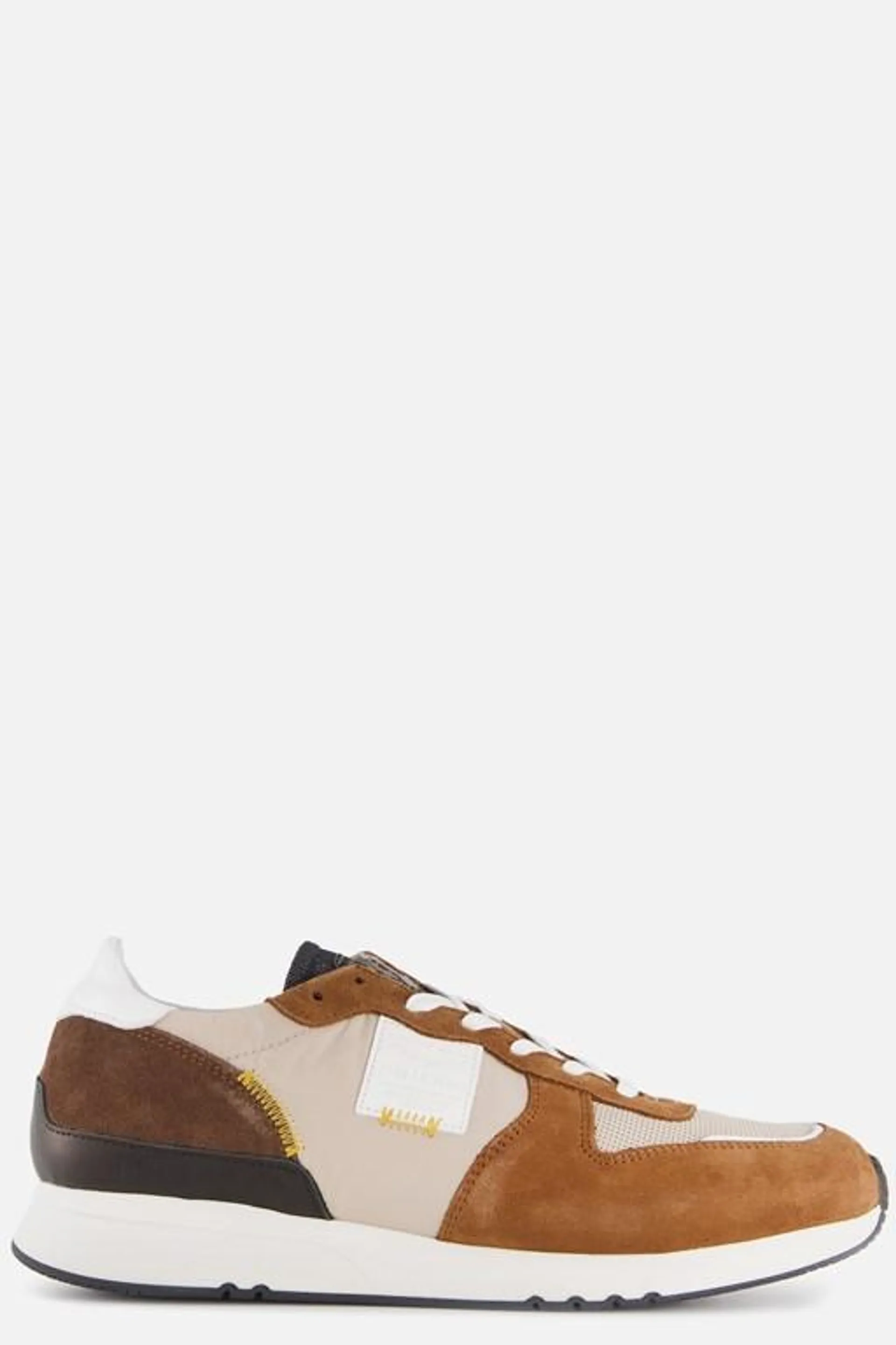 Orville Sneakers bruin Textiel