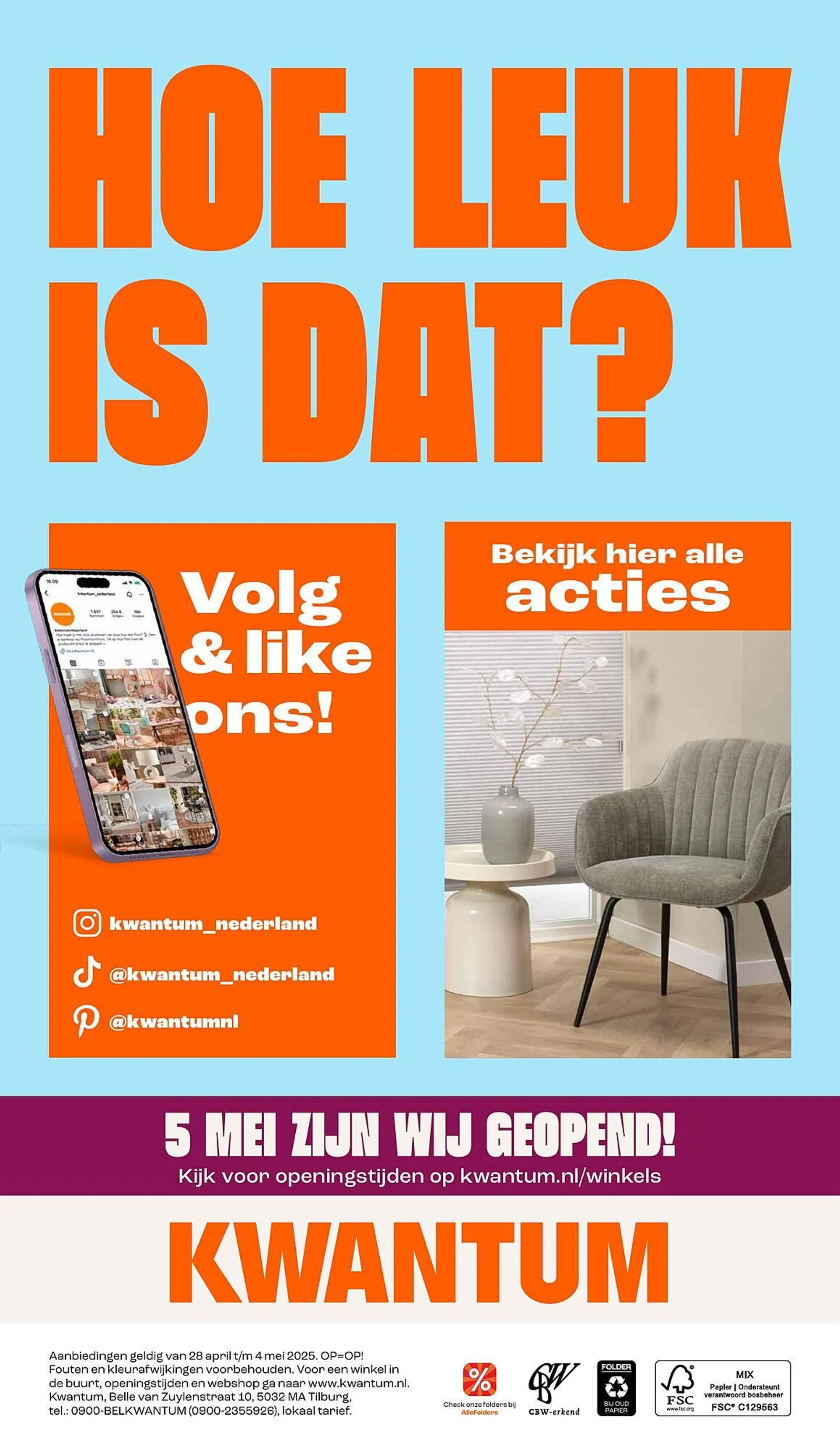 Kwantum folder van 28 april tot 4 mei 2025 - Folder pagina 44