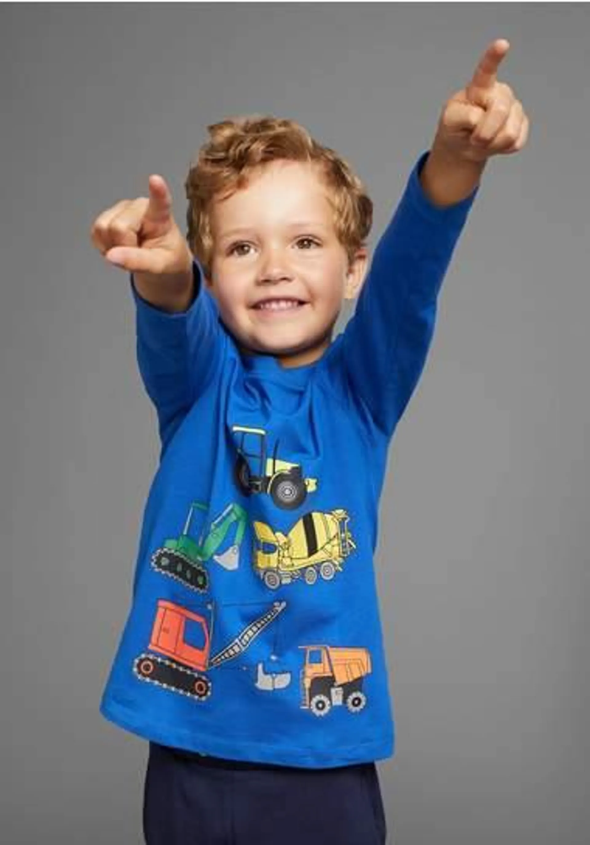 KIDSWORLD Shirt met lange mouwen Graafmachine