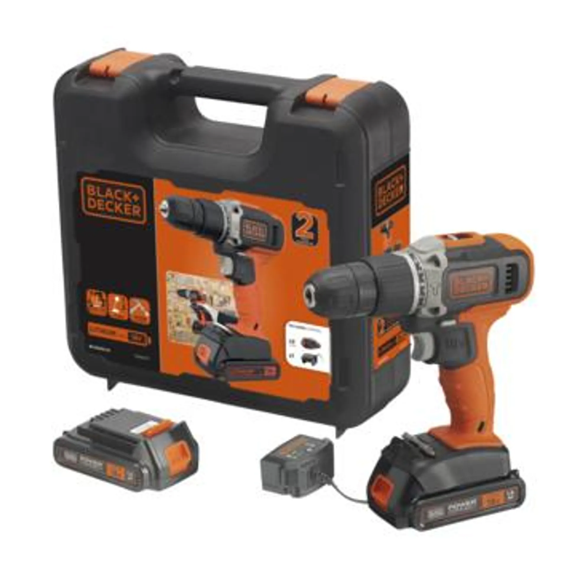 Black+Decker accu klopboormachine BCD003C2K-QW