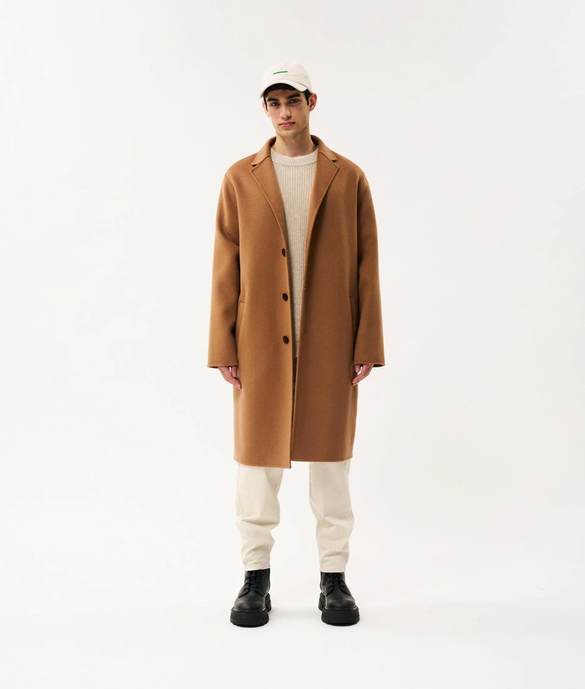 Brighton soft wool coat