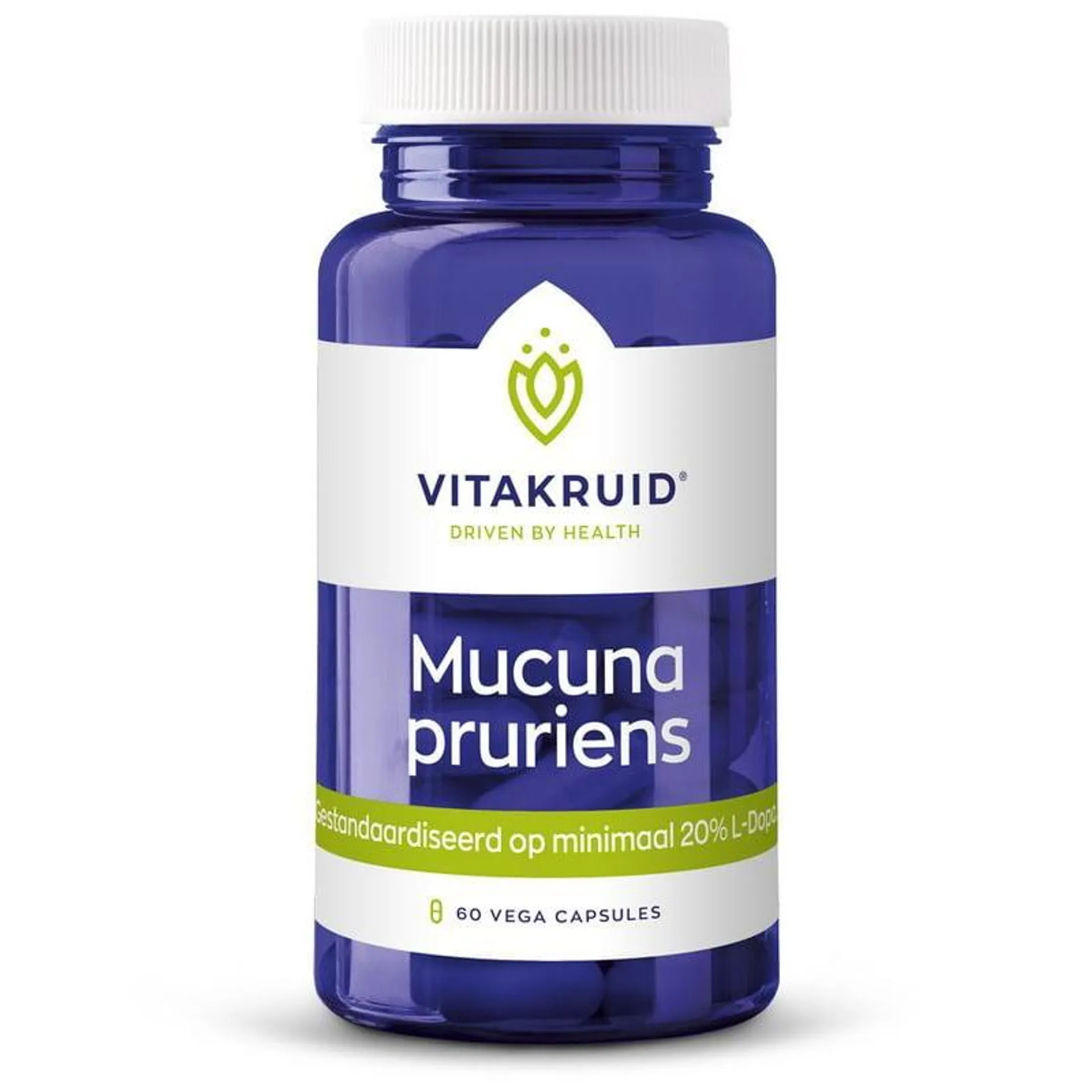 Mucuna Pruriens 500 mg (min. 20% L-Dopa)