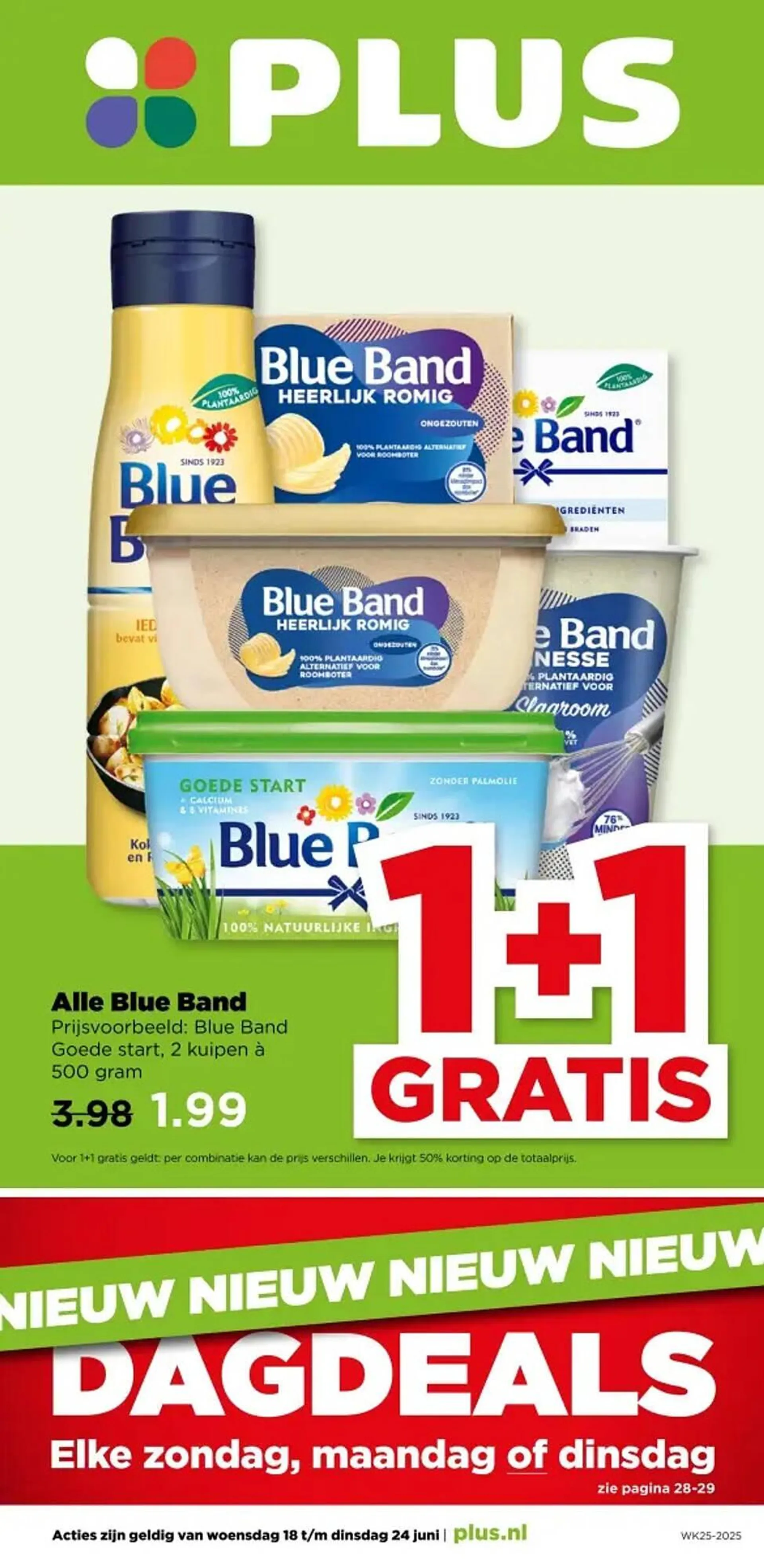 PLUS folder van 18 juni tot 24 juni 2025 - Folder pagina 1