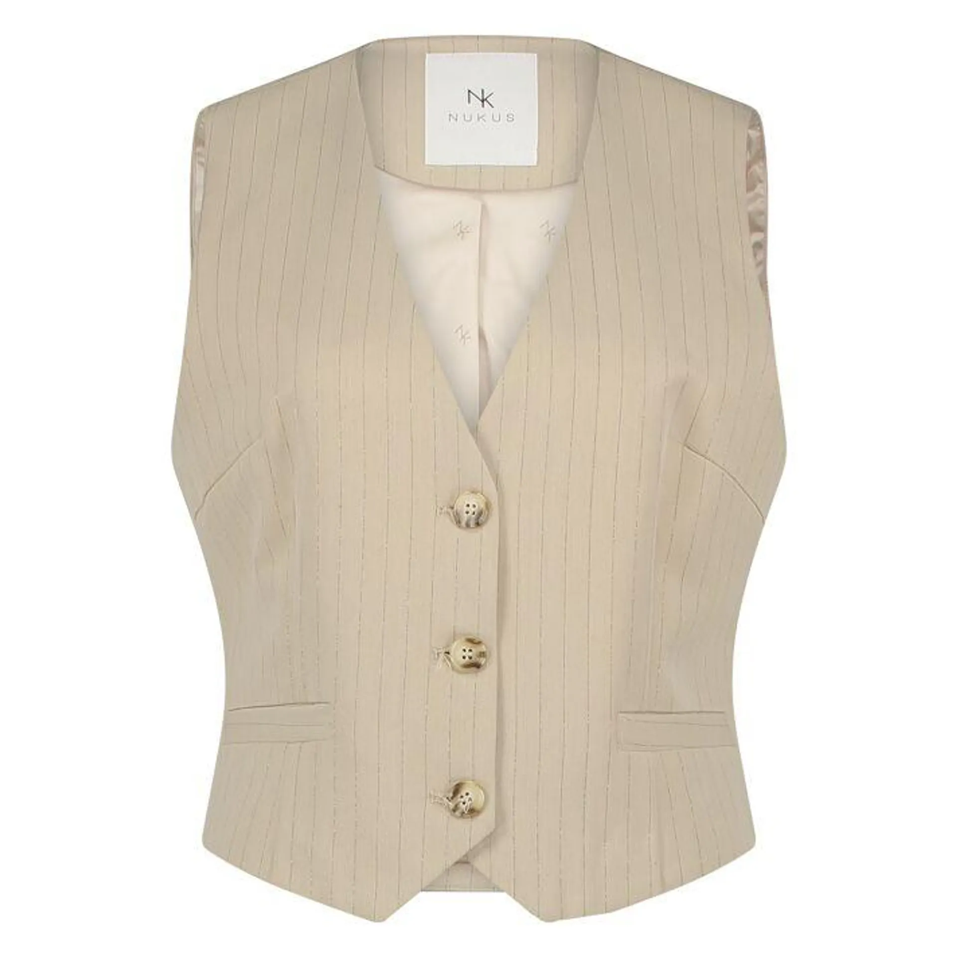 Gilet pinstripe