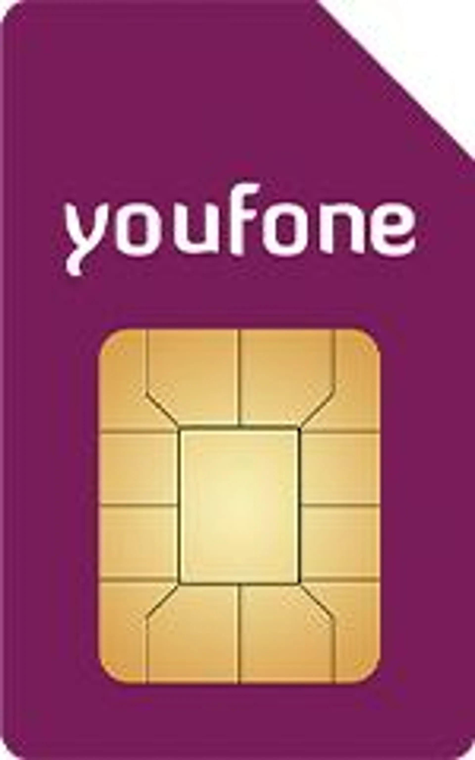 Youfone 200 min/sms + 7GB 5G - 2 jaar - Sim Only