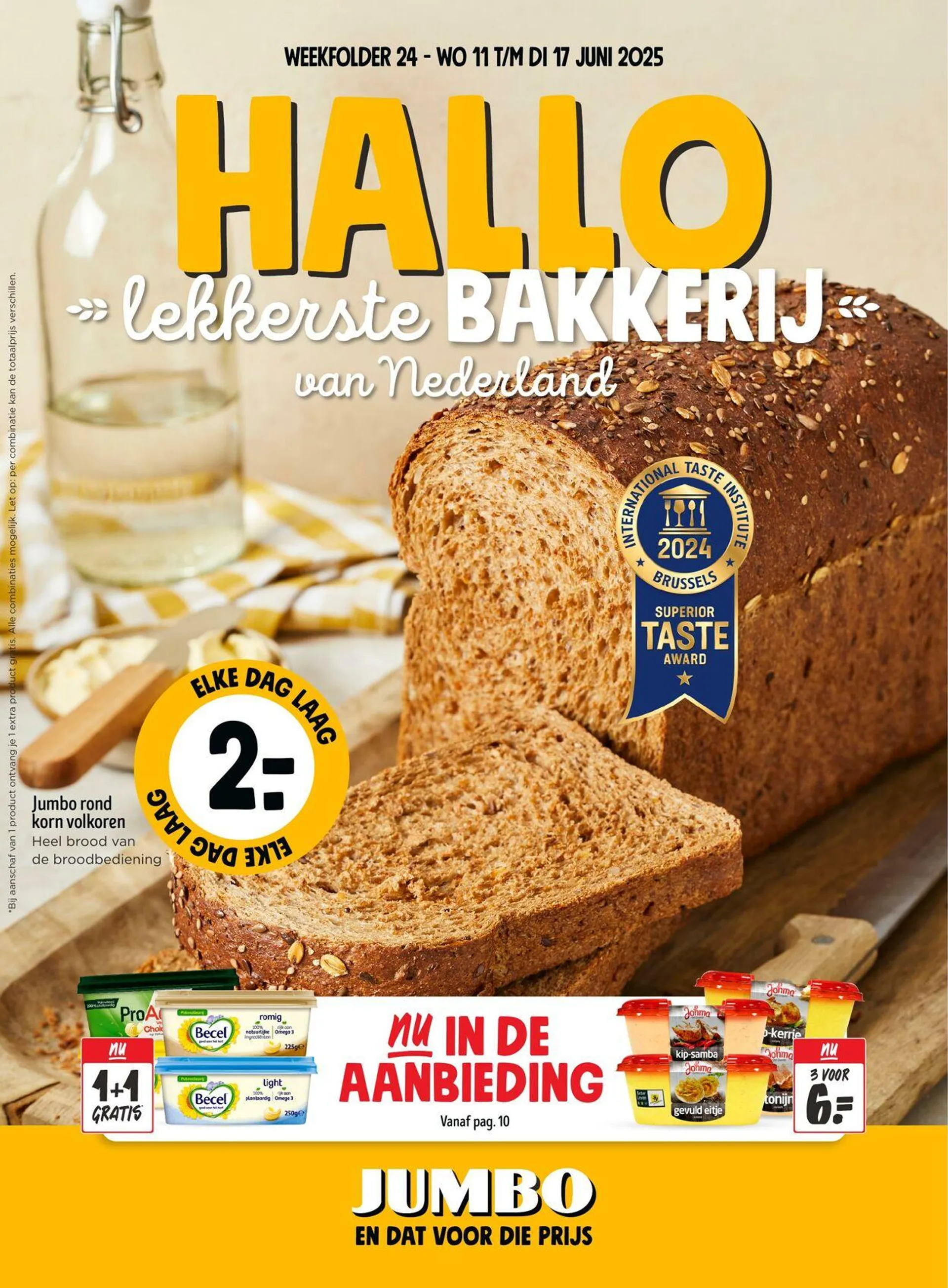 Jumbo Actuele folder van 11 juni tot 17 juni 2025 - Folder pagina 1
