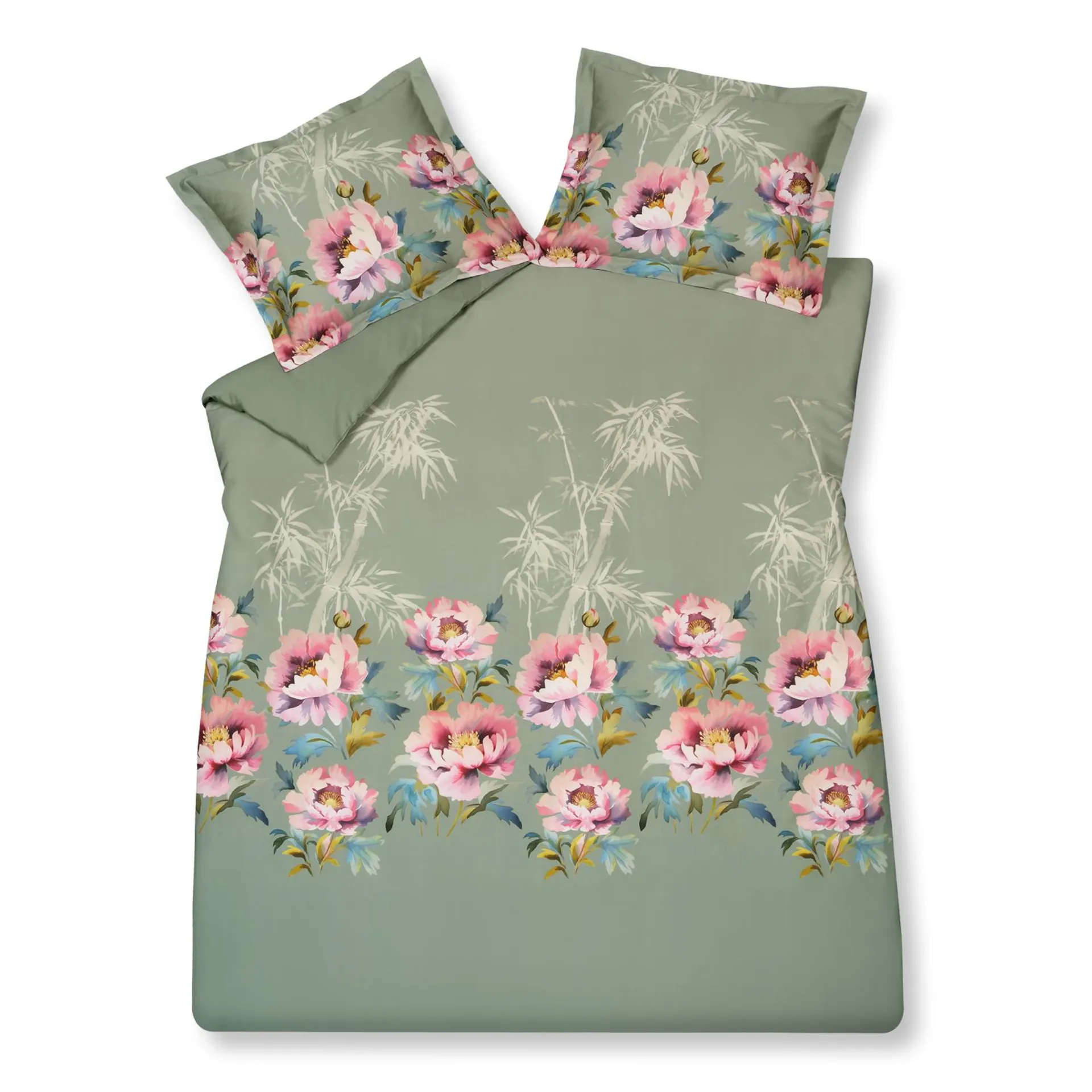 PINK PEONY dekbedovertrekset | multi