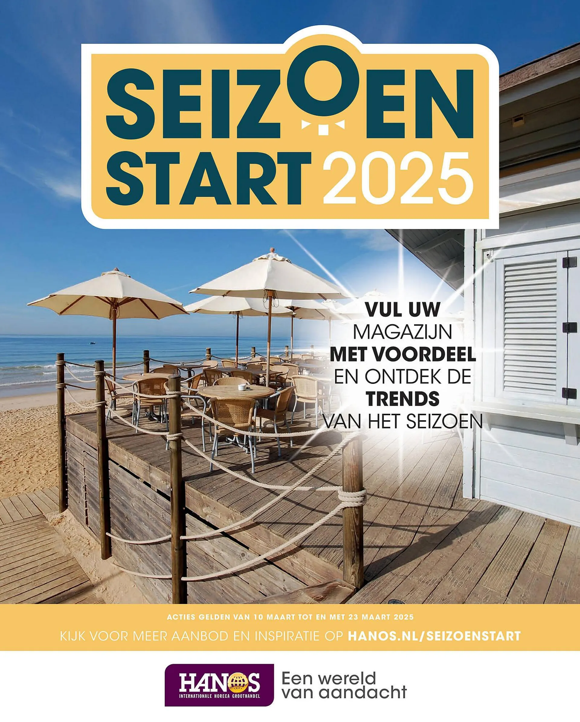 HANOS folder van 10 maart tot 23 maart 2025 - Folder pagina 1