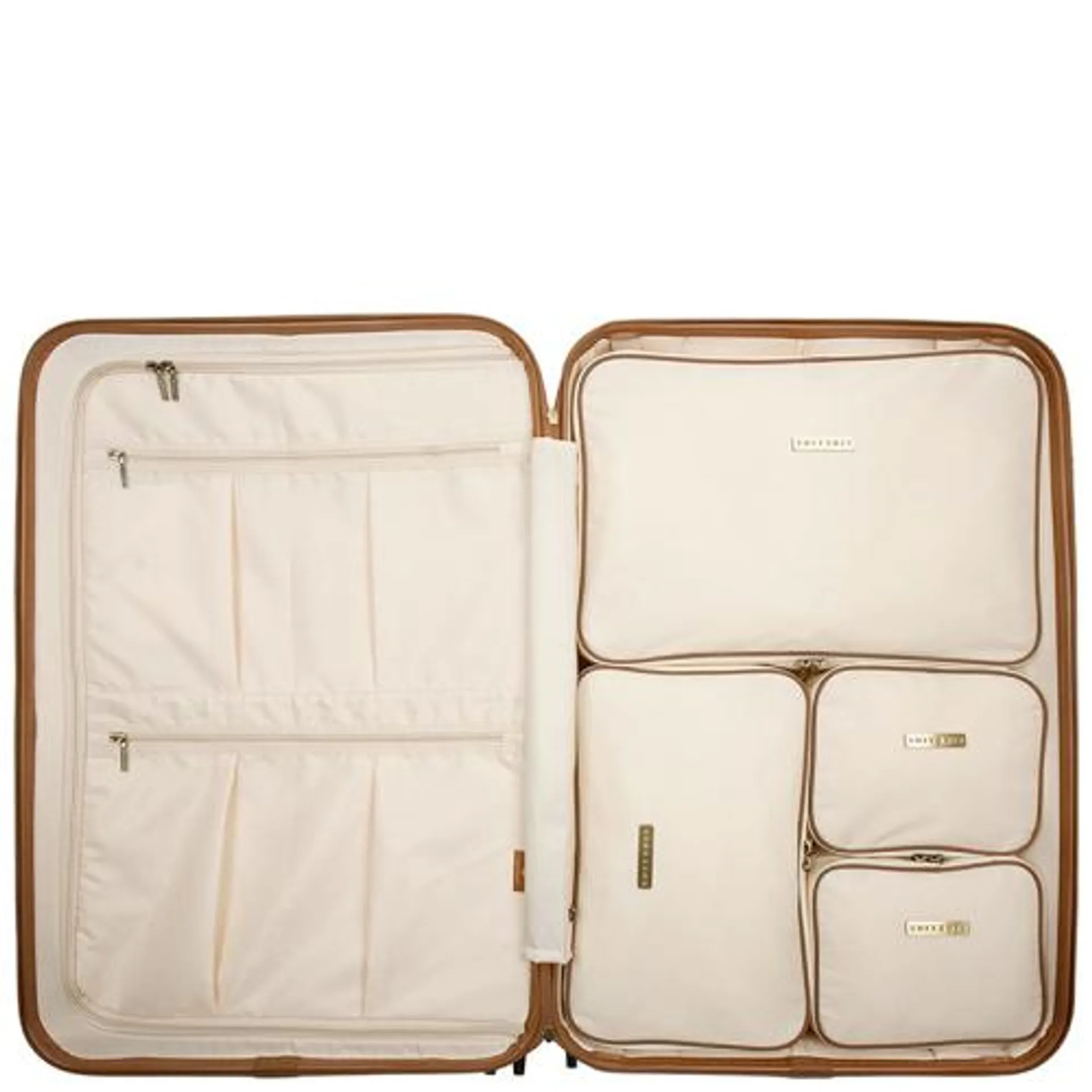 Koffer Organiser 76 cm (Large) set van 3 Fab Seventies Beige