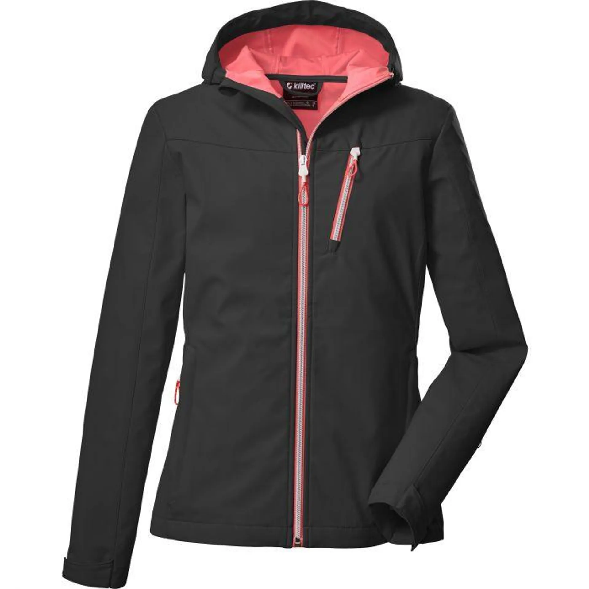 KOS 179 softshell jas dames black