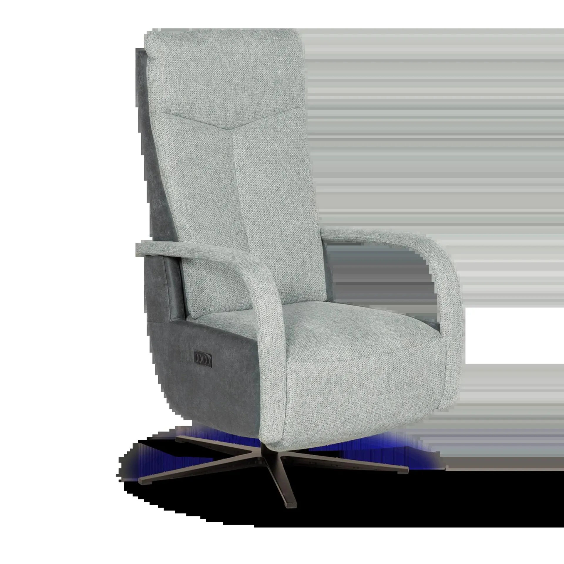 Relaxfauteuil (medium) Tuscany - Mileto Steel/Paola Niagara