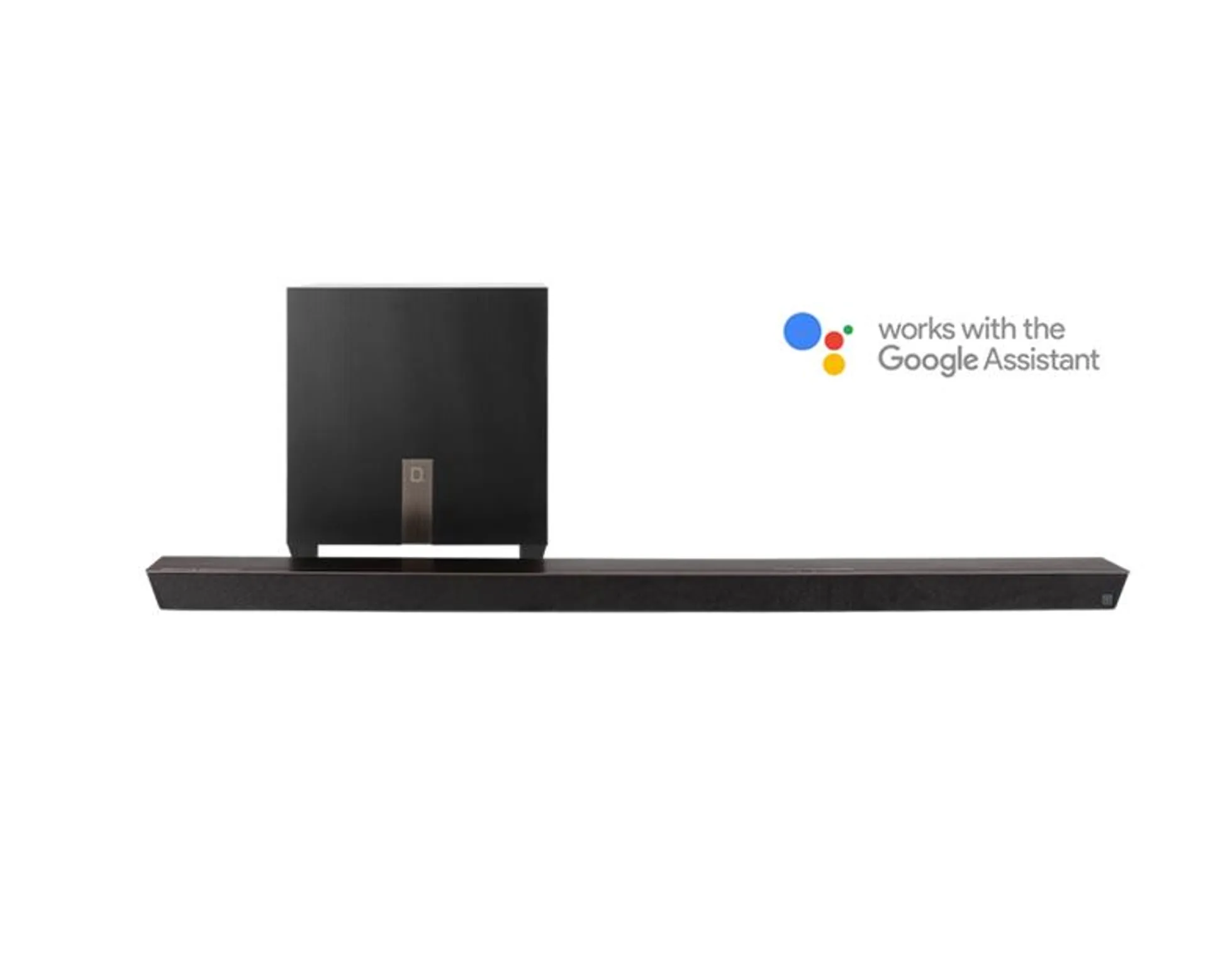 Definitive Technology Studio Slim Sys 3,1 kanaals soundbarsyteem met ingebouwde Chromecast