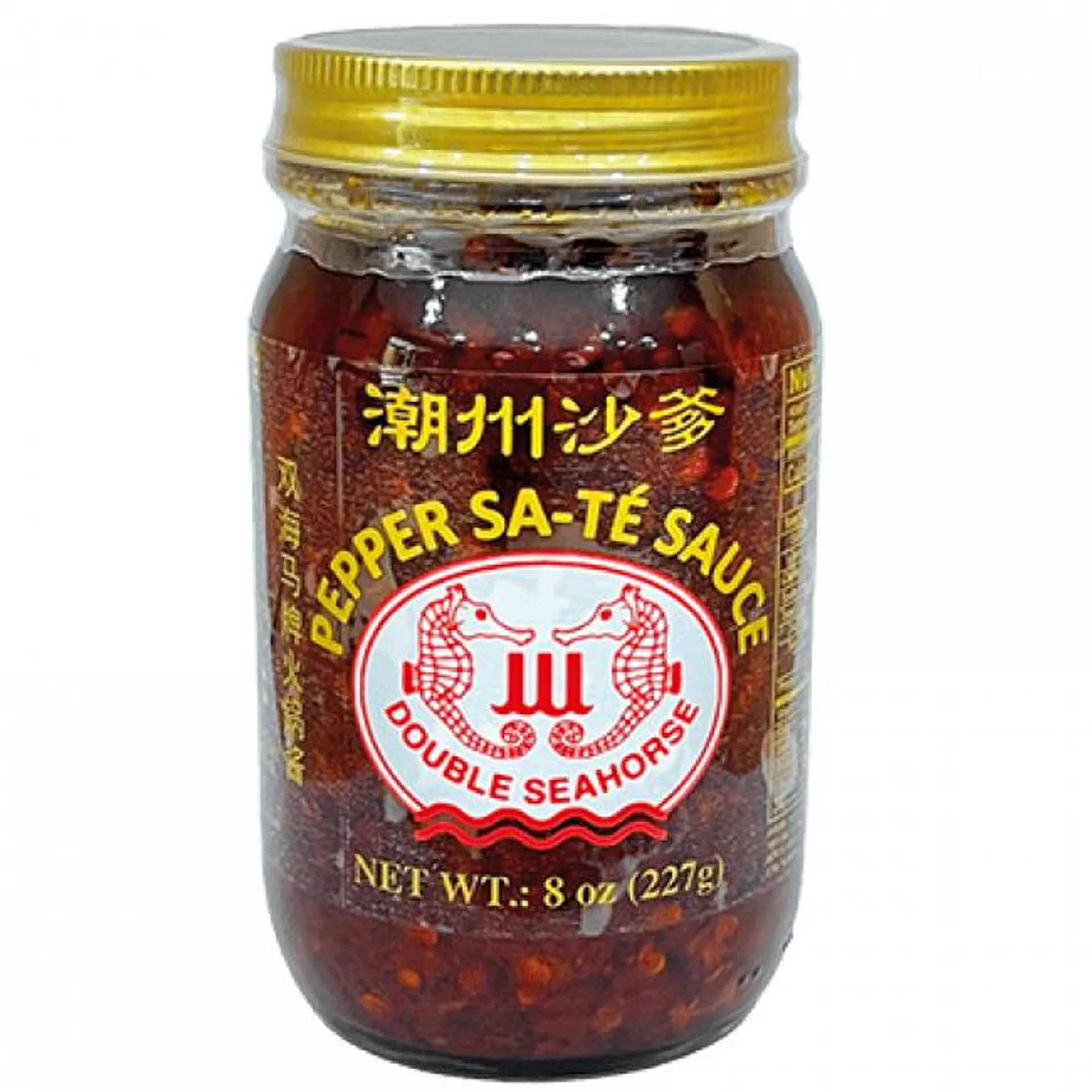 Double Seahorse Peper Saté Saus 227g