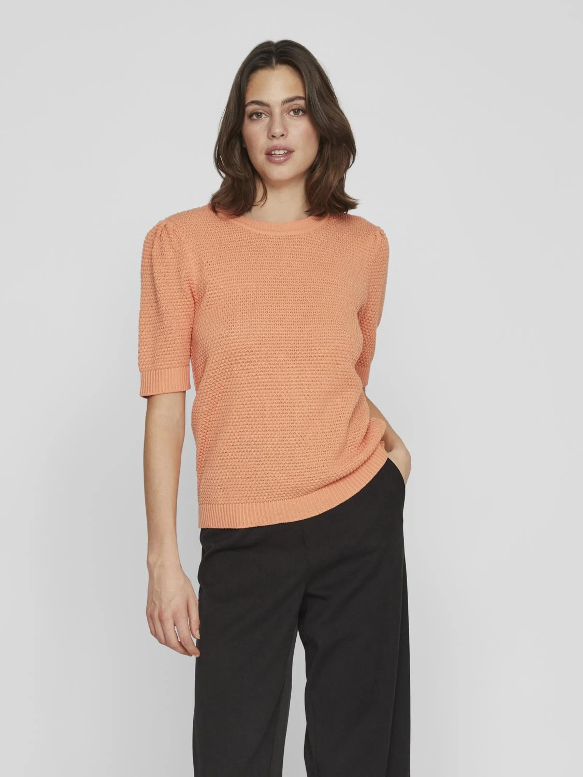 VIDALO Pullover - Shell Coral