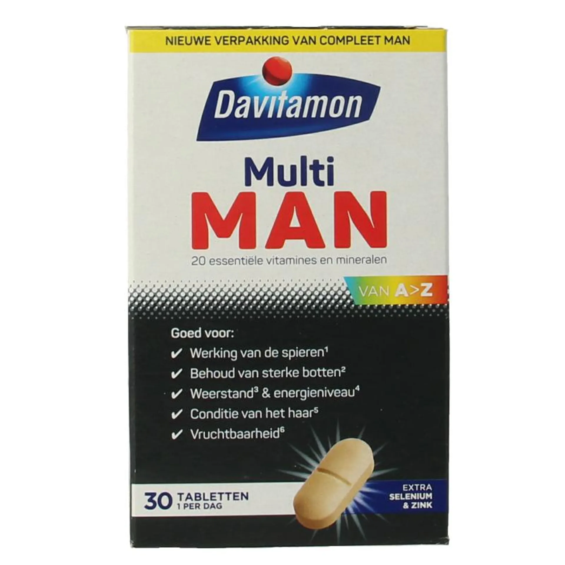 Davitamon Multi man 30 tabletten