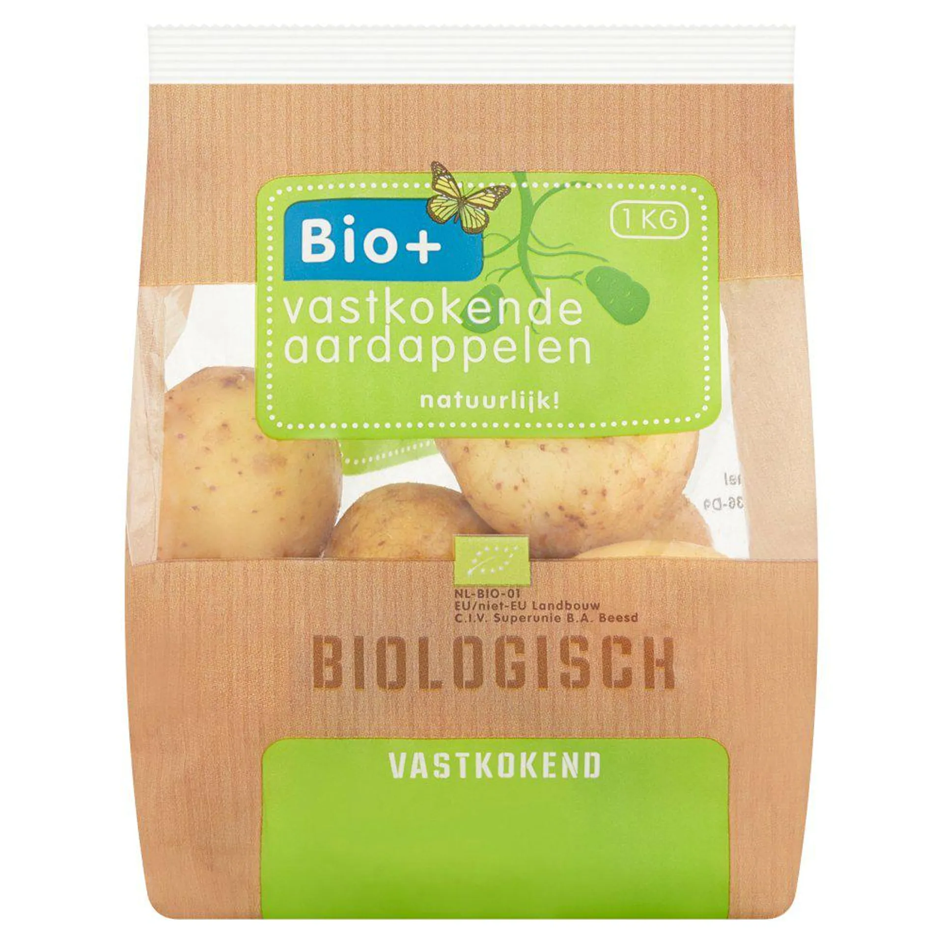 Bio+ Biologisch Vastkokende Aardappelen 1 kg