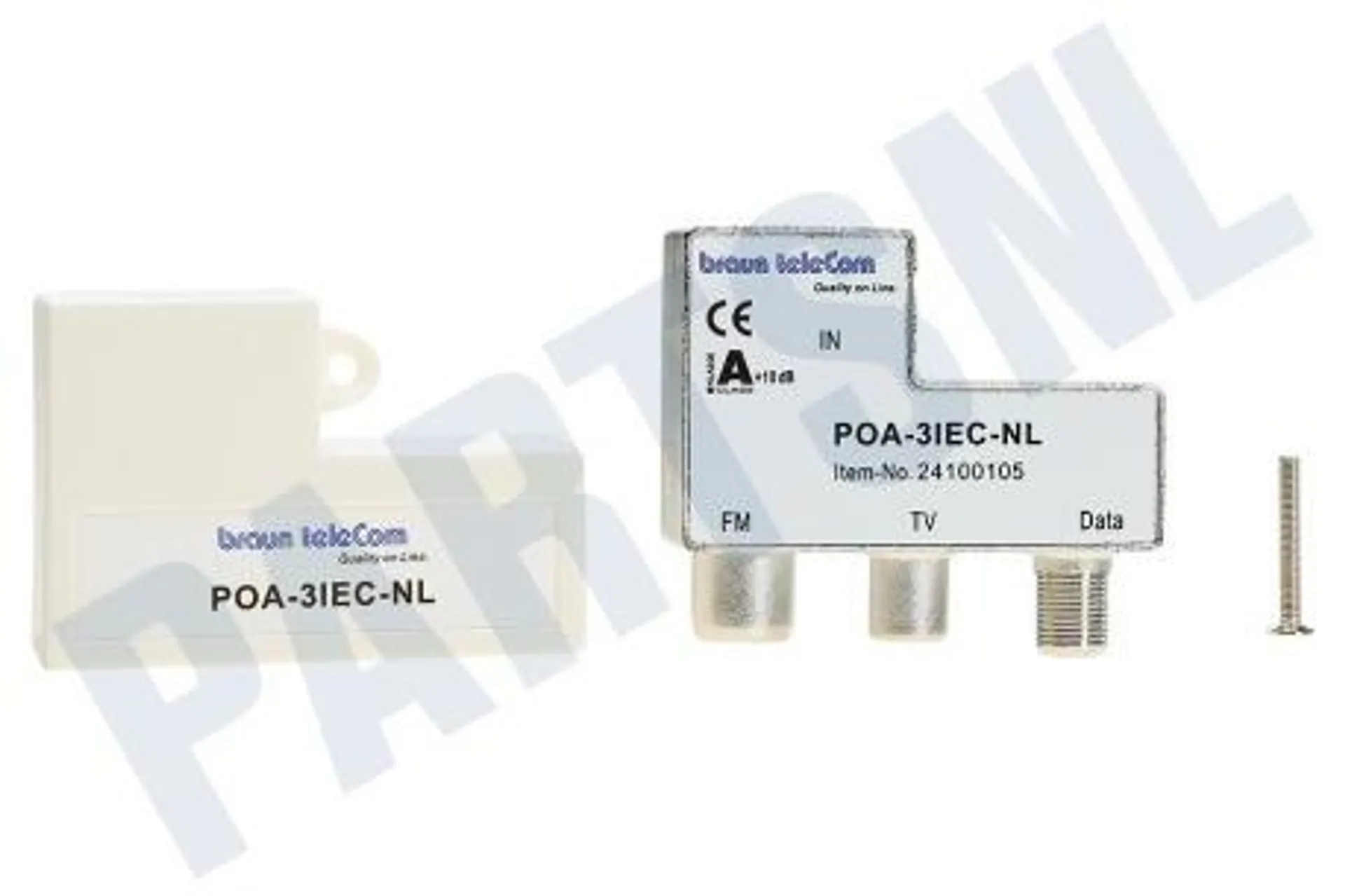 POA 3 IEC-NL Verdeel element Radio-TV-modem verdeler