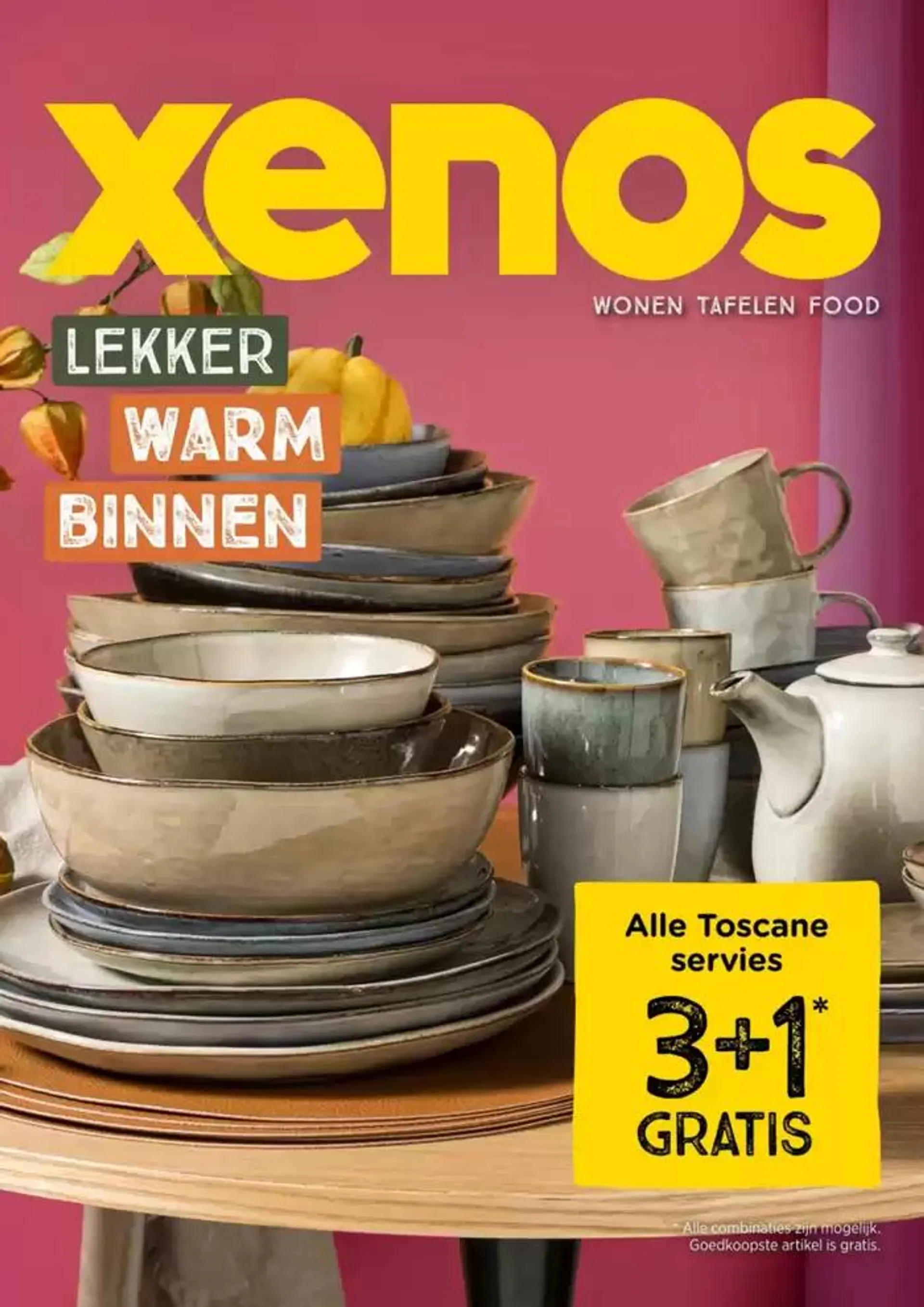 Xenos folder van 20 oktober tot 3 november 2024 - Folder pagina 1