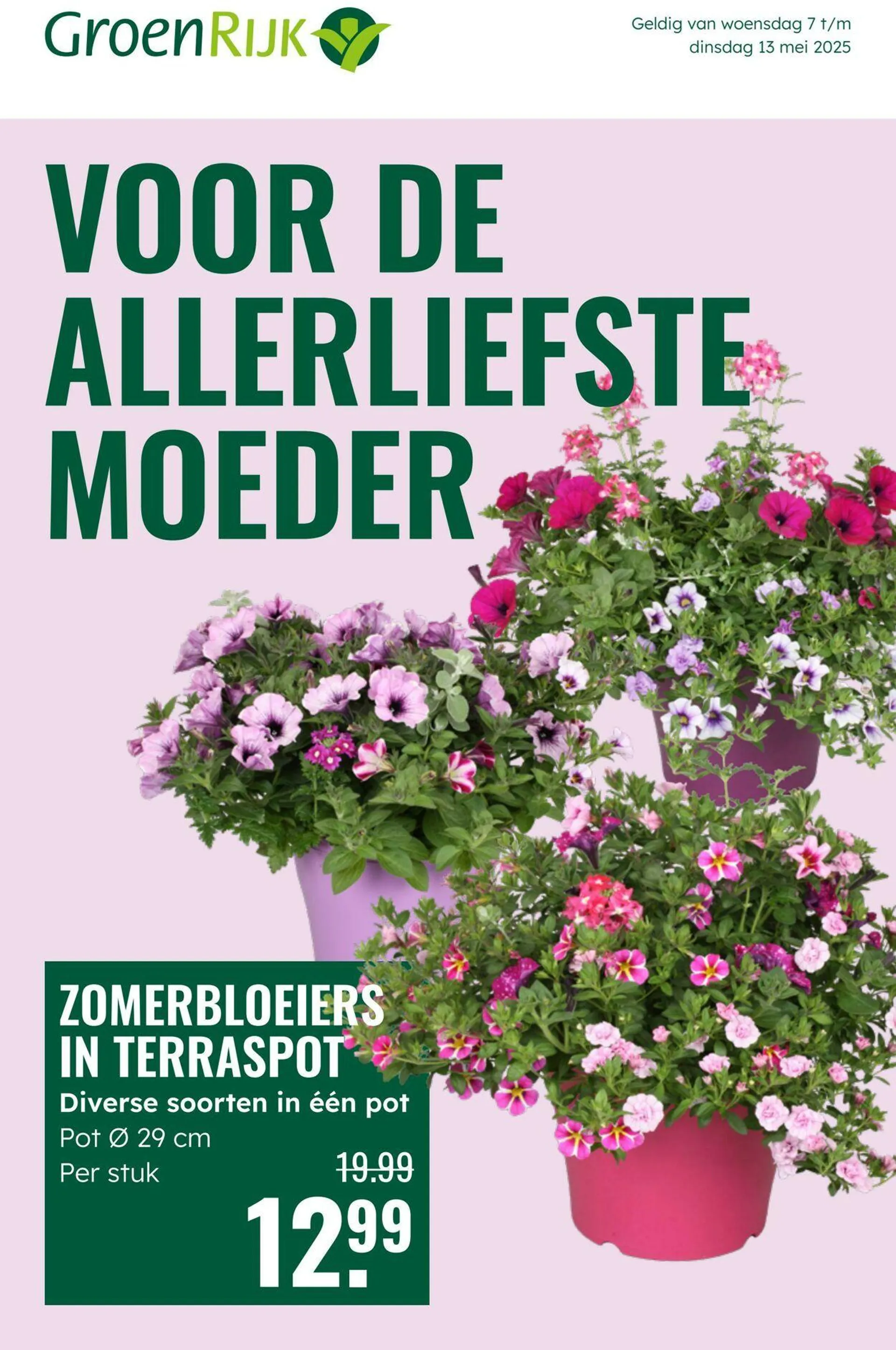 GroenRijk Actuele folder van 5 augustus tot 19 augustus 2025 - Folder pagina 1